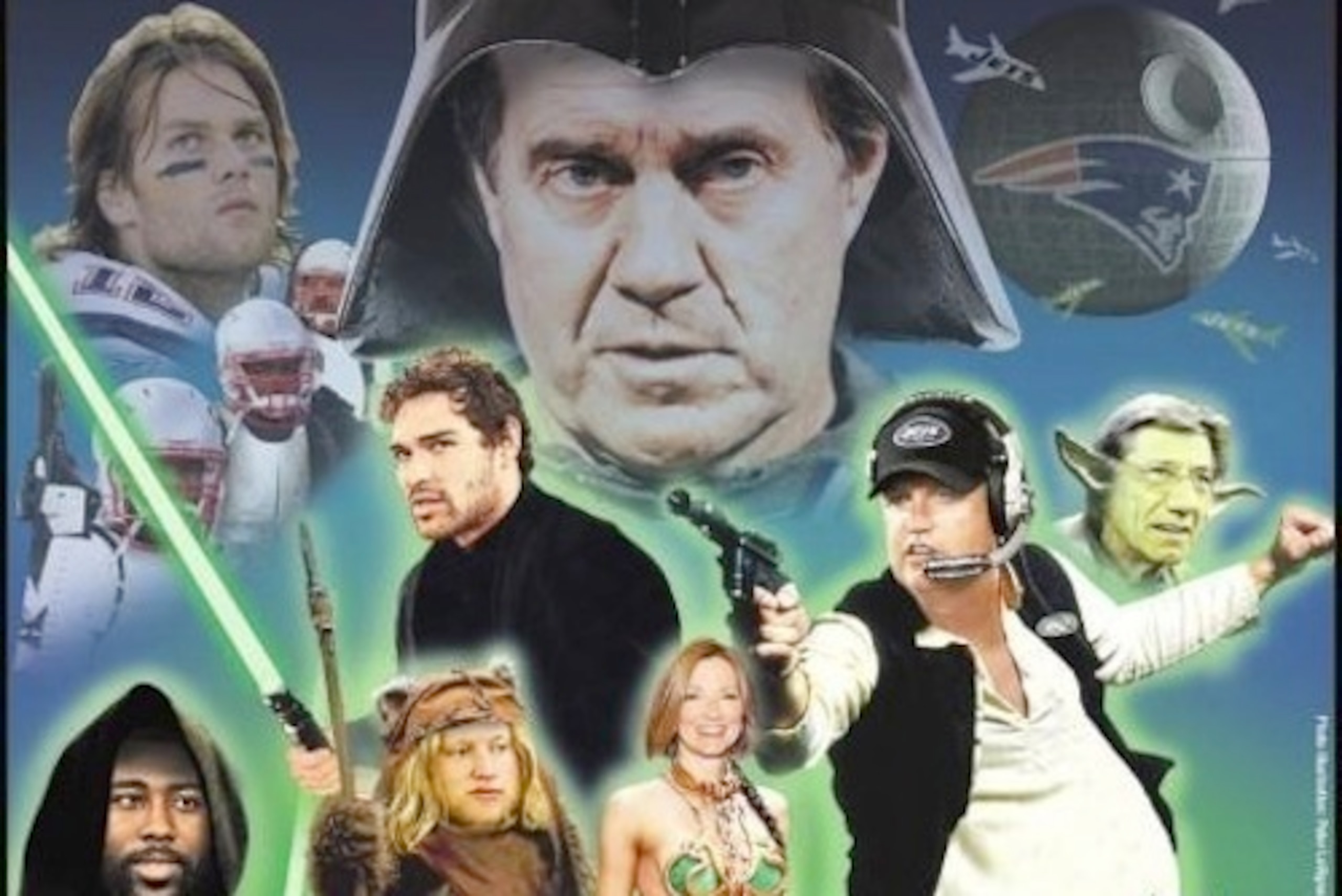 The New York Post broke down the Patriots-Jets rivalry with this epic Star Wars montage in 2011.