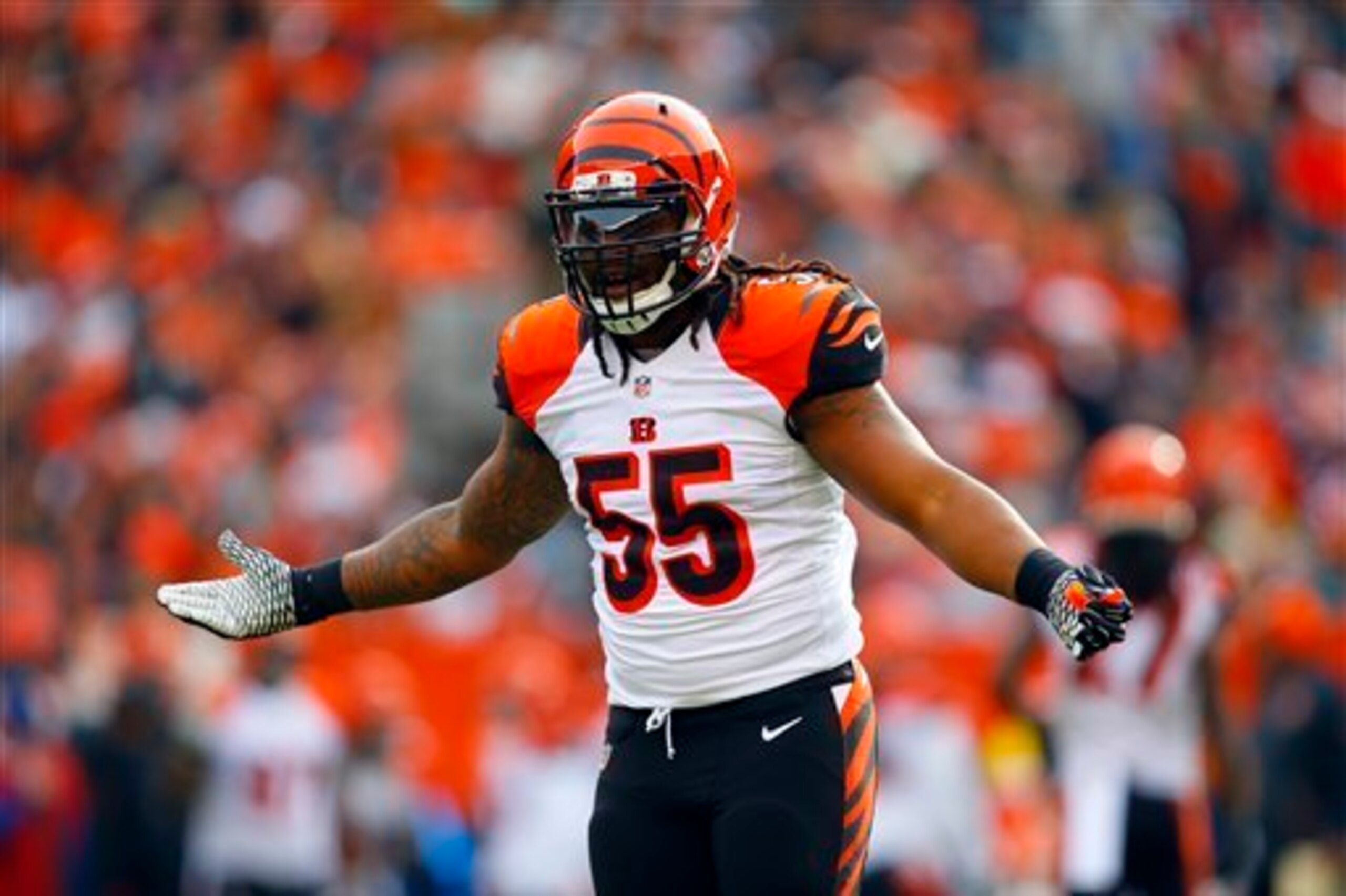 Vontaze Burfict and the linebackers will play a key role this weekend.