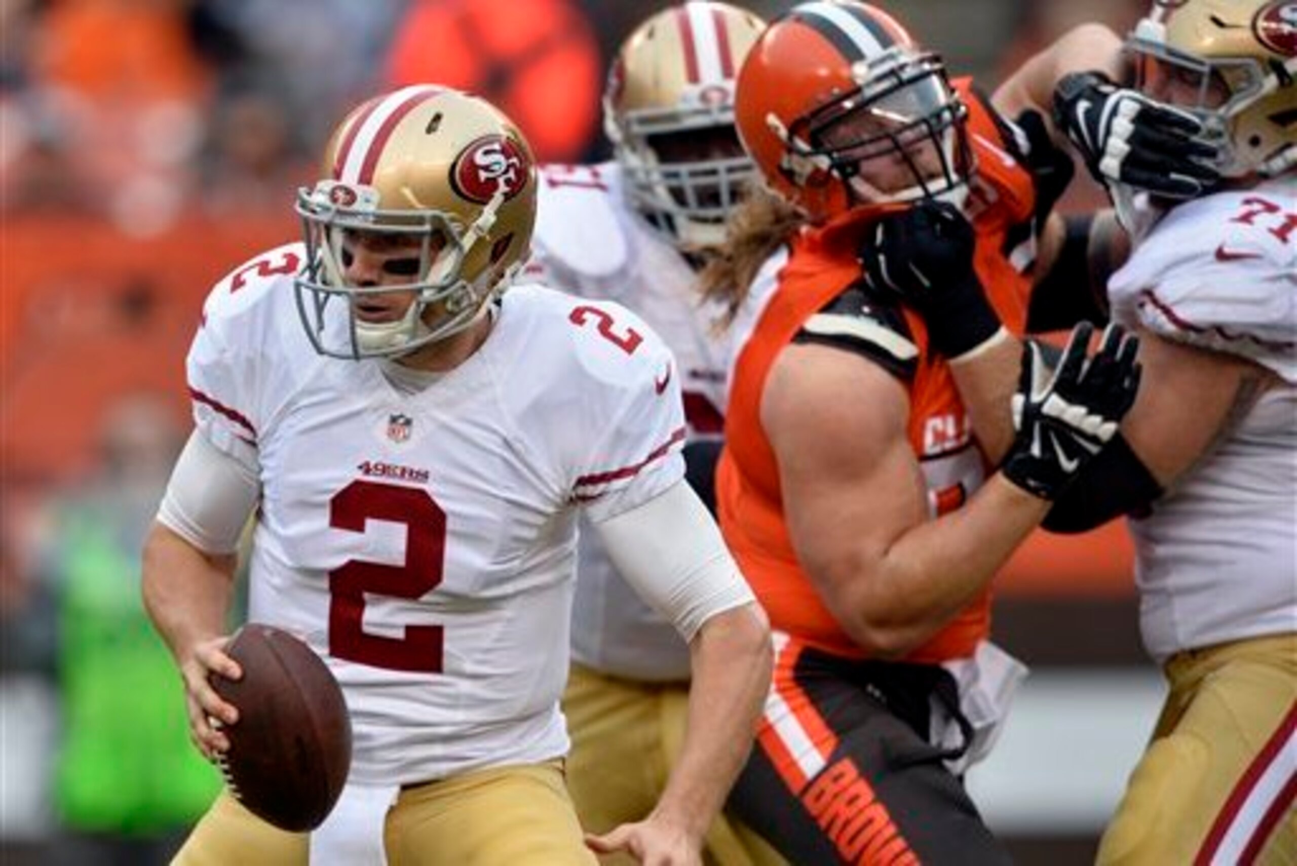 Gabbert and the 49ers will have a tough hill to climb in order to upset a deep Bengals squad at Levi's Stadium.