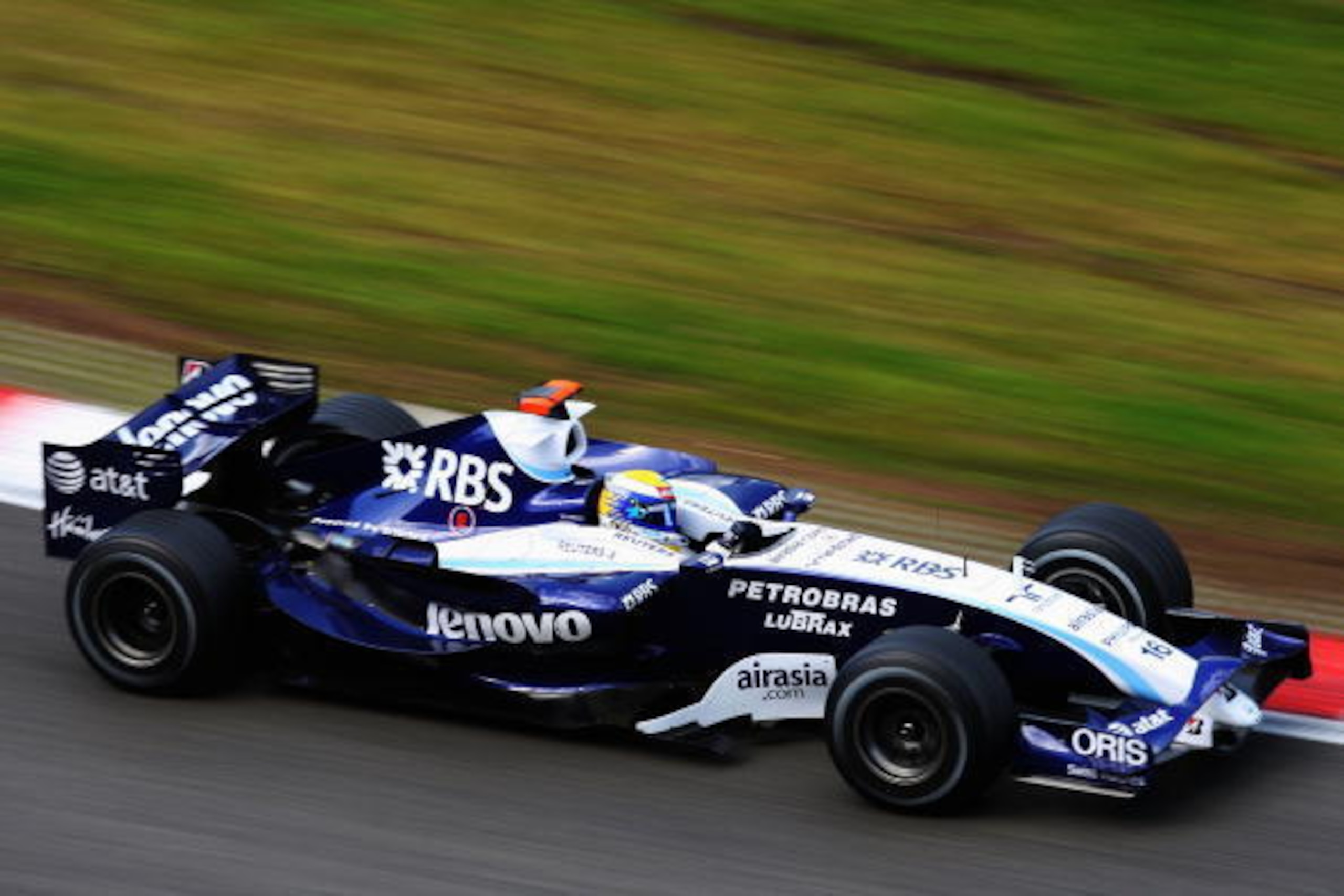SPA FRANCORCHAMPS, BELGIUM - SEPTEMBER 15:  Nico Rosberg of Germany and Williams drives in the warm up session prior to qualifying for the Belgian Formula One Grand Prix at the Circuit of Spa Francorchamps on September 15, 2007 in Spa Francorchamps, Belgi