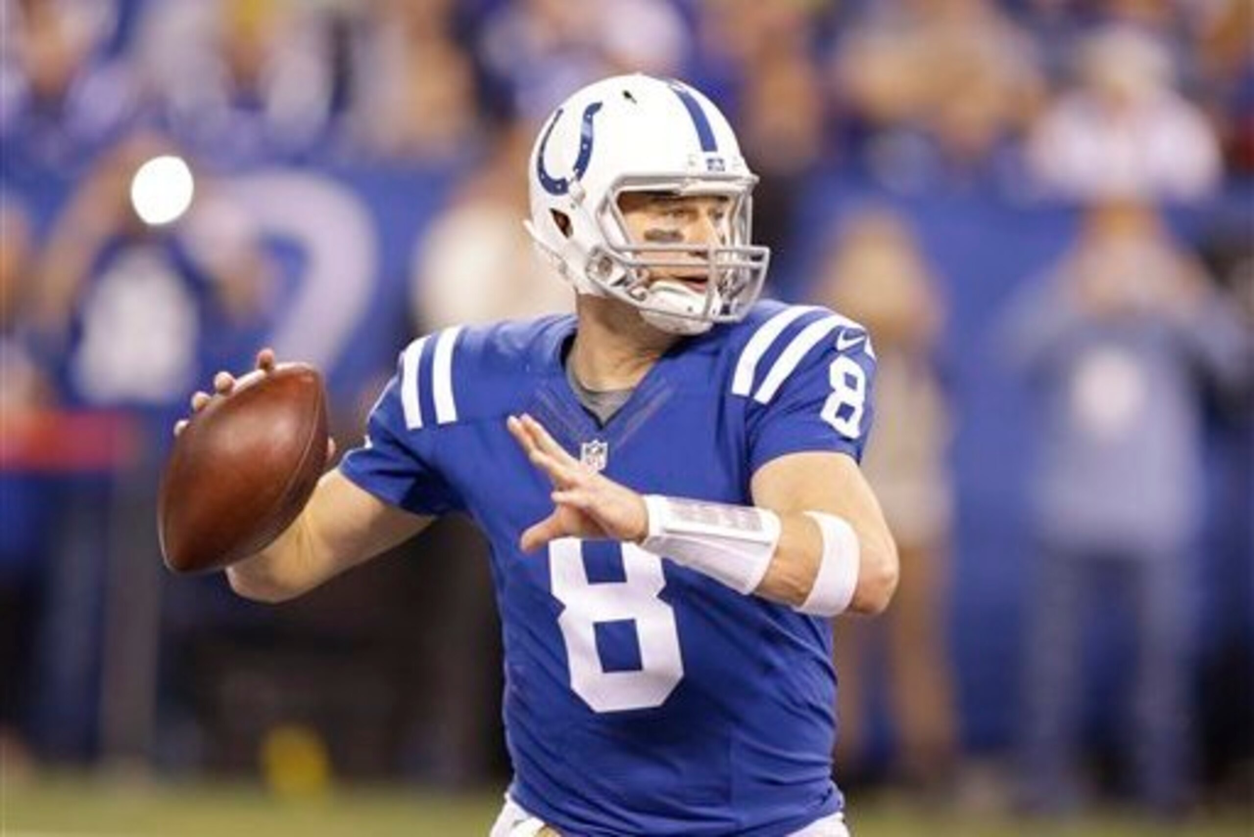 Matt Hasselbeck caught some teams off guard when he started earlier in the season, but now he's banged up and has almost no big-play ability.
