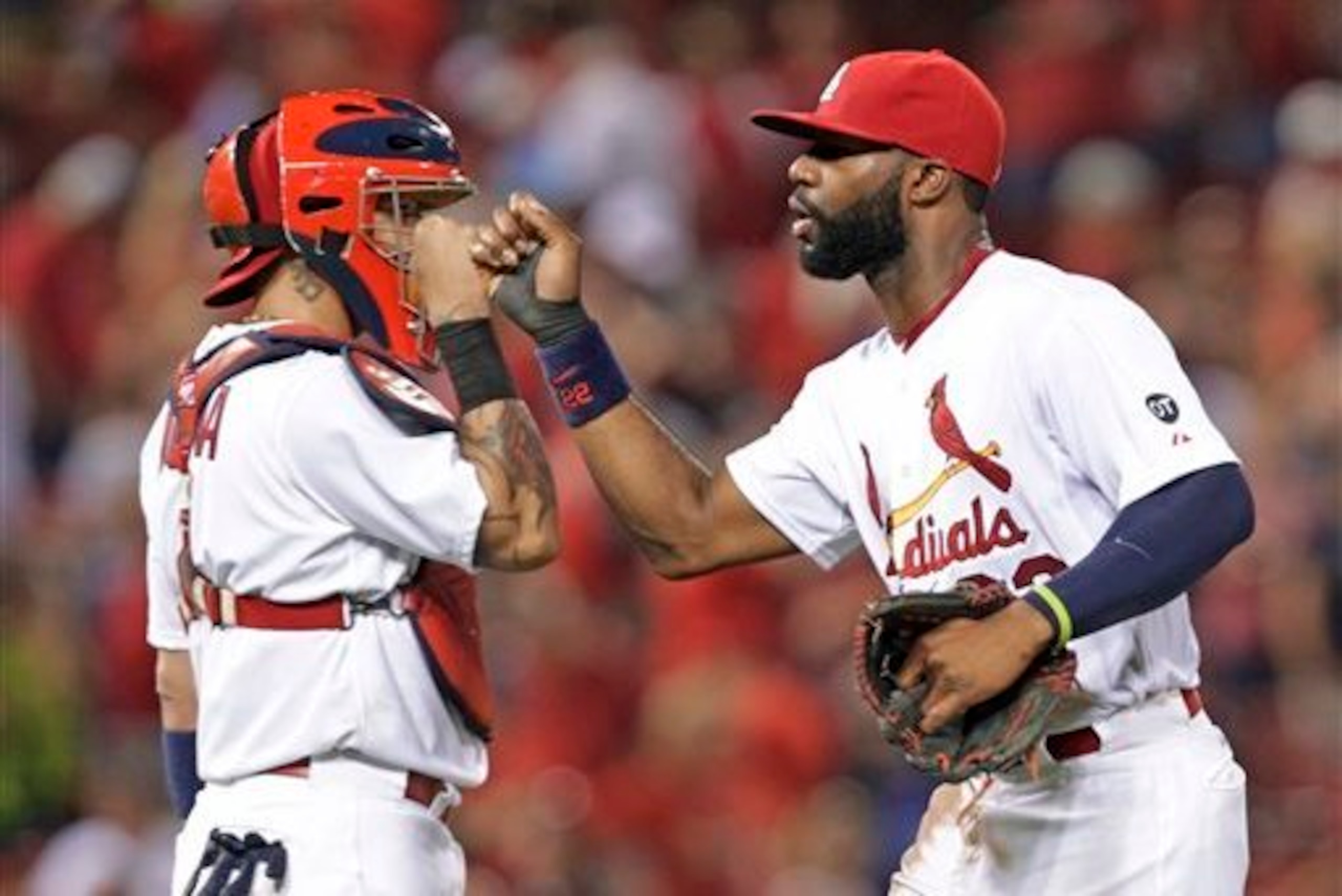 Heyward said players like Cards catcher Yadier Molina are on the downslope of their careers.