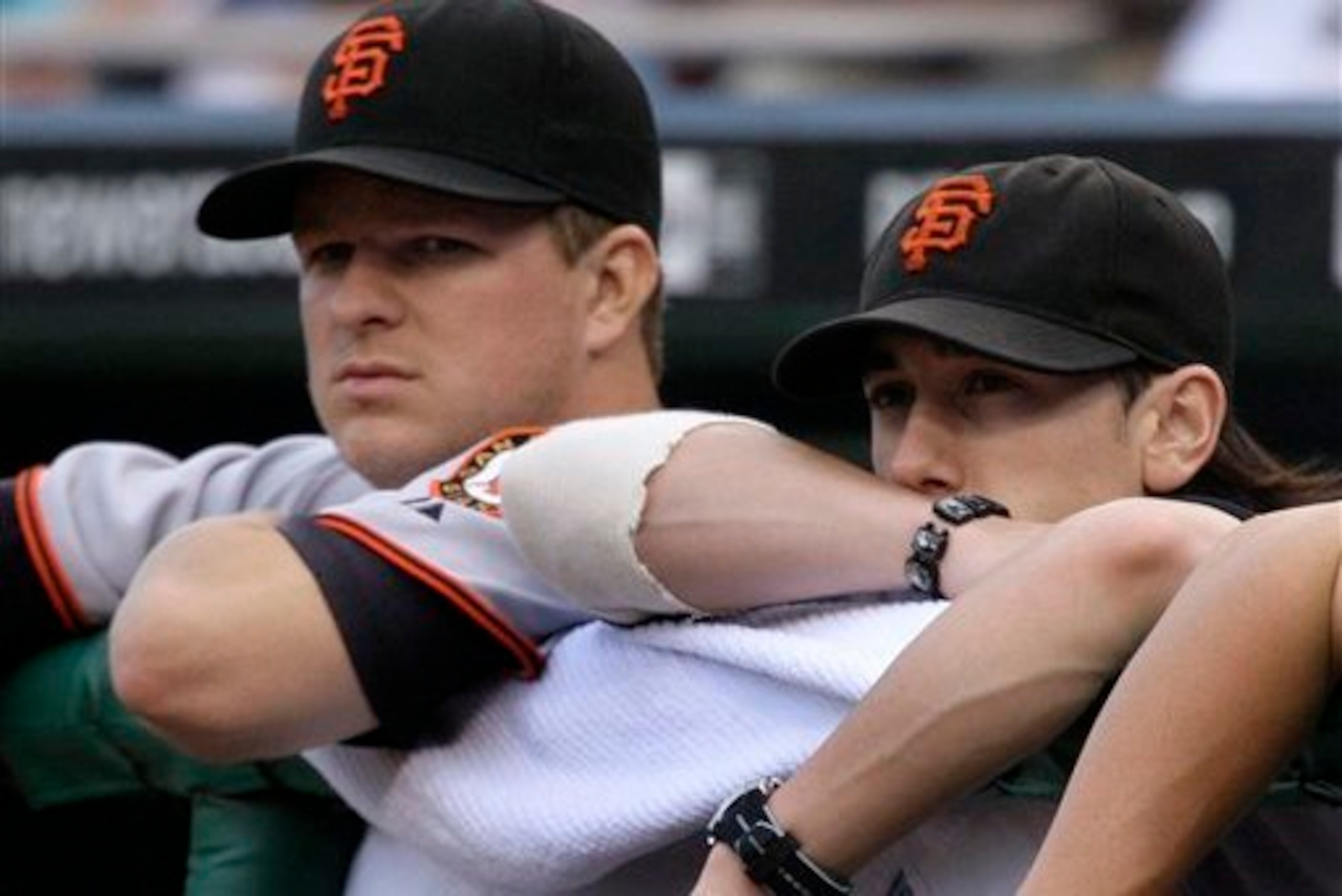 Matt Cain and Tim Lincecum propelled San Francisco to its first title in 2010.