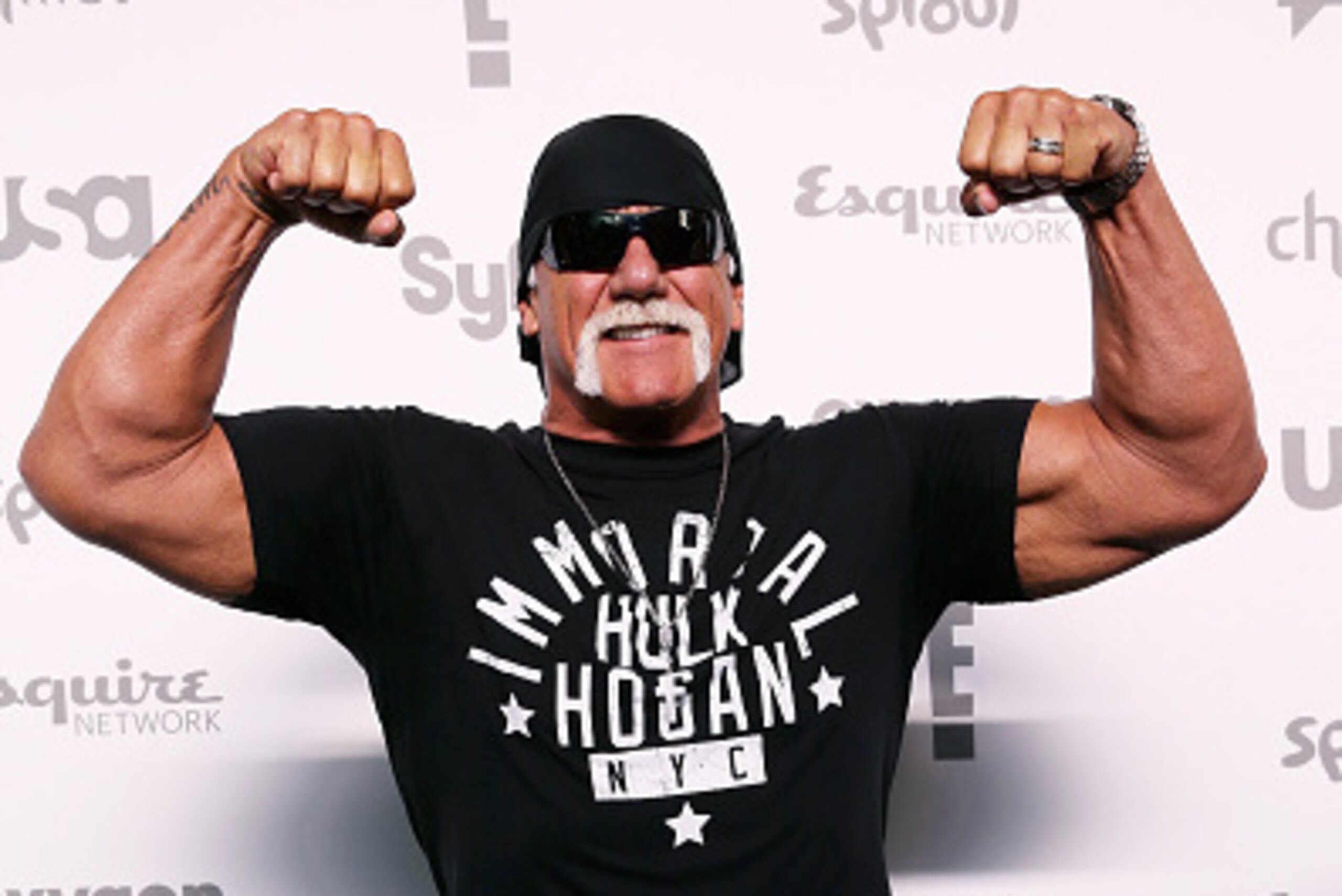 NEW YORK, NY - MAY 14:  Hulk Hogan attends the 2015 NBCUniversal Cable Entertainment Upfront at The Jacob K. Javits Convention Center on May 14, 2015 in New York City.  (Photo by Robin Marchant/Getty Images)