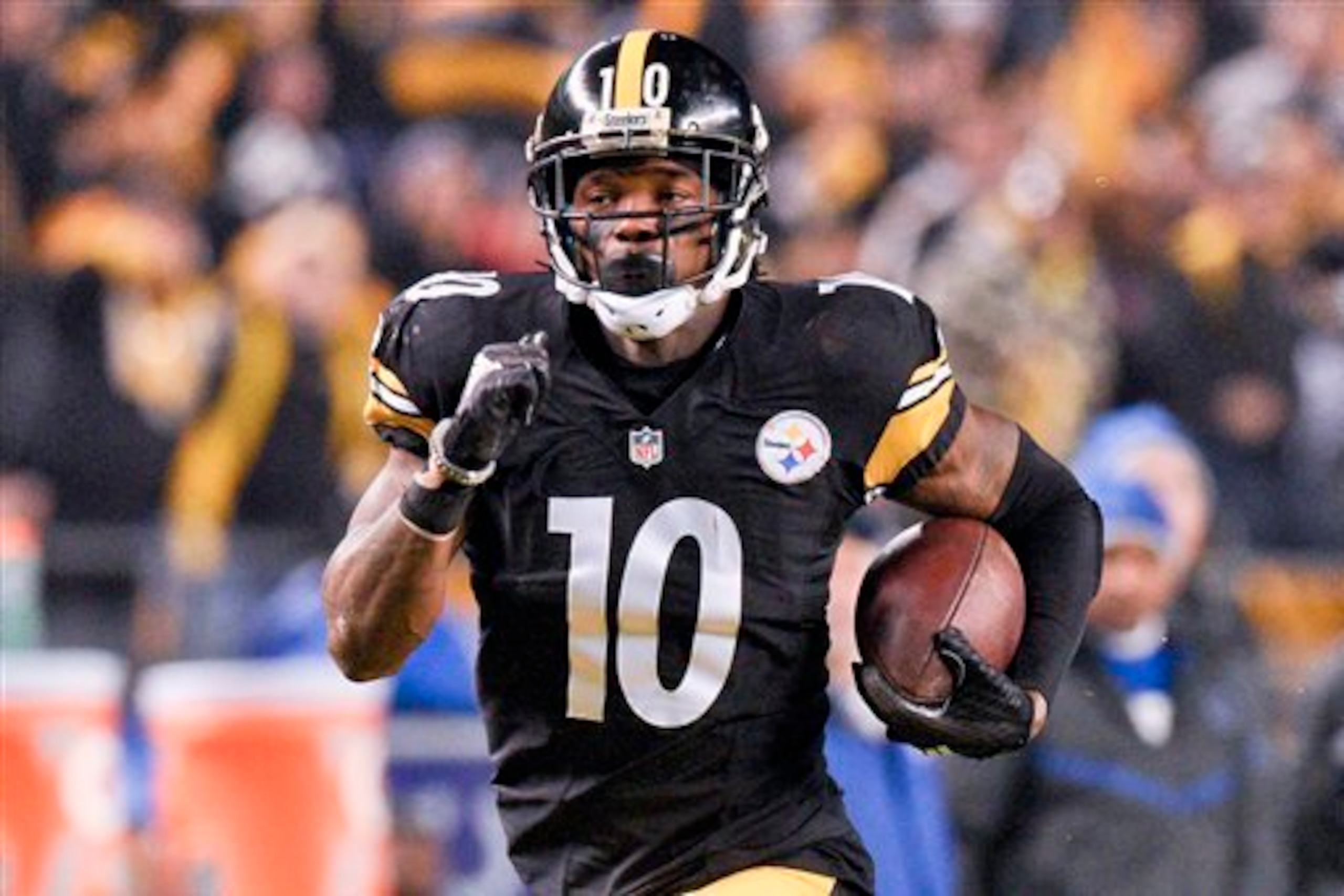 Bryant has scored seven touchdowns in nine games this season.