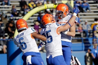 Boise State will pull away against a backup quarterback.