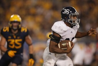 Running back Matt Breida is the main reason the Eagles have a bowl game this year.