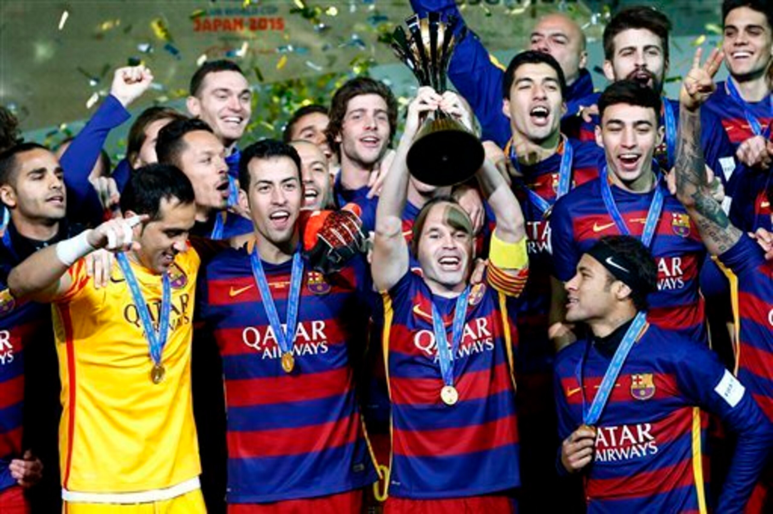 Barcelona stole Spain's headlines from Japan, where they won the Club World Cup