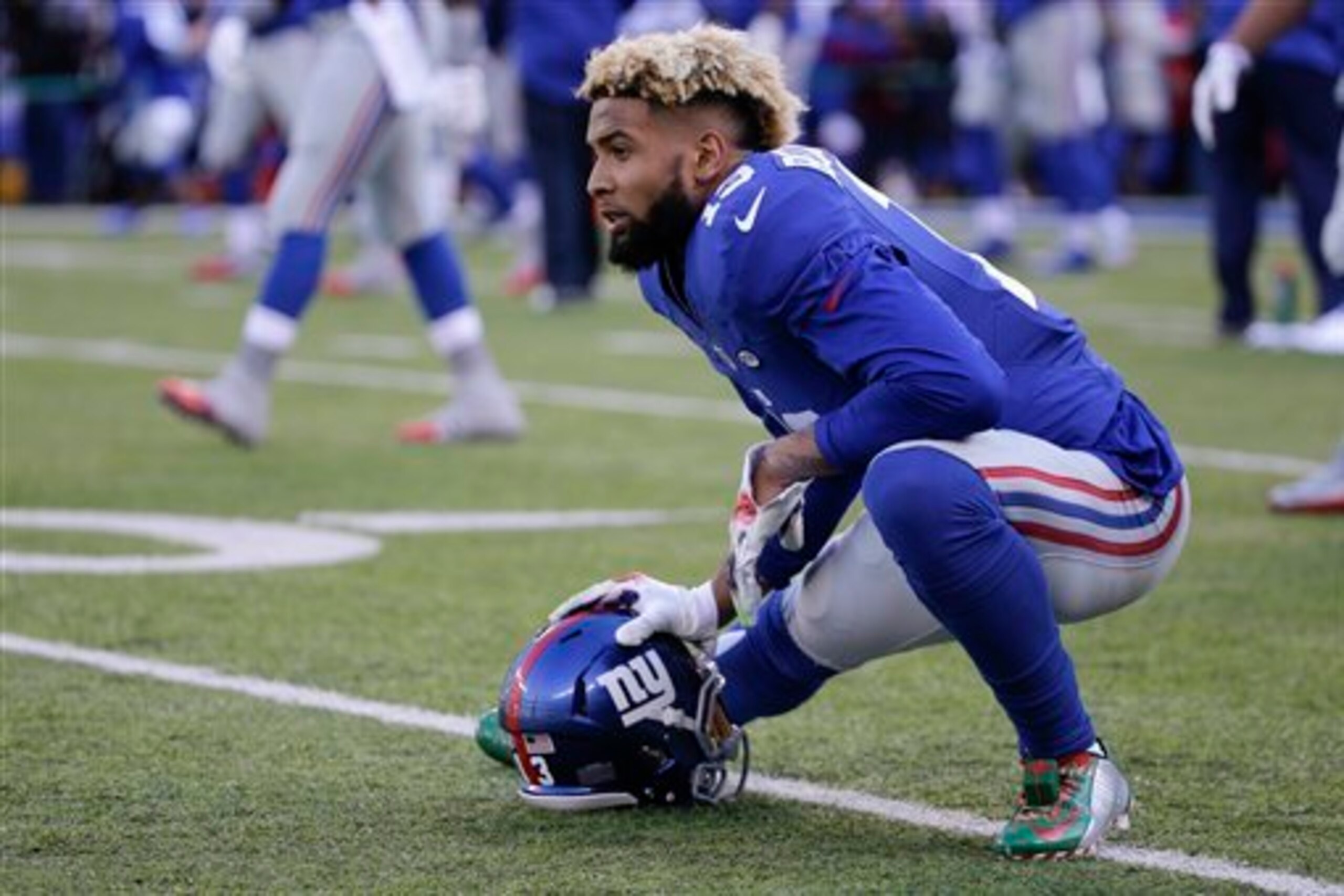 The New York Giants must keep their season alive without star receiver Odell Beckham Jr.