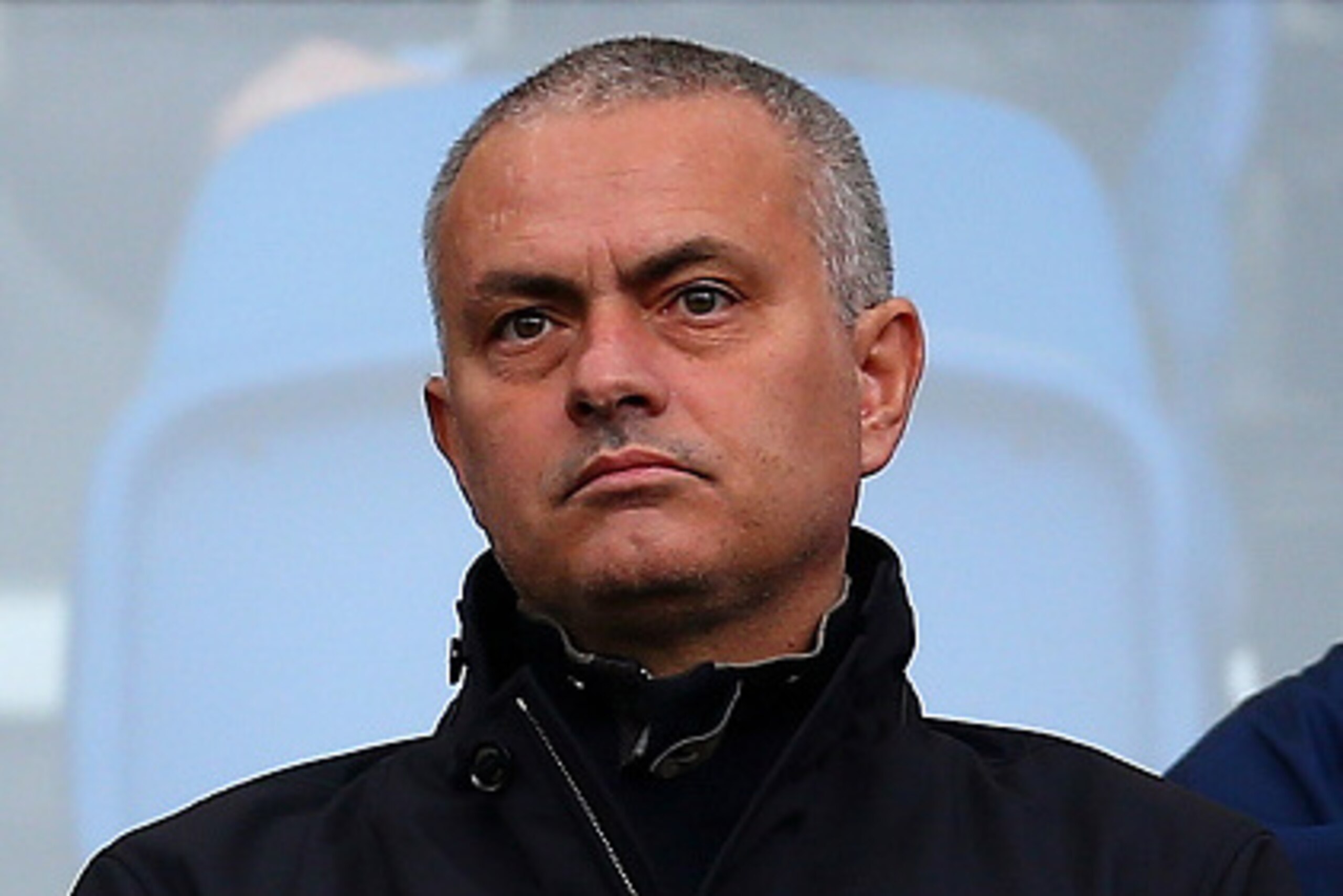 BRIGHTON, ENGLAND - DECEMBER 19:  Jose Mourinho, former manager of Chelsea (R) watches on during the Sky Bet Championship match between Brighton and Hove Albion and Middlesbrough at The Amex Stadium on December 19, 2015 in Brighton, United Kingdom.  (Phot