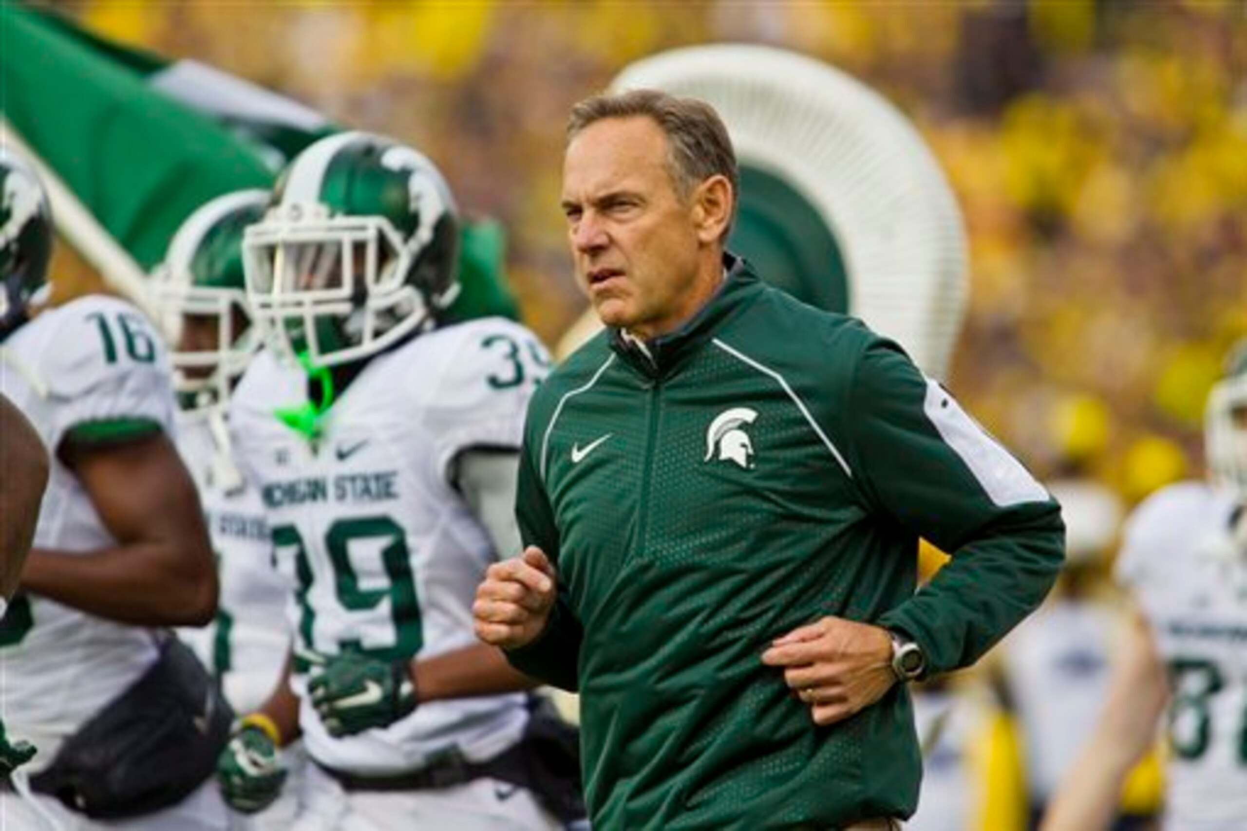 Michigan State HC Mark Dantonio