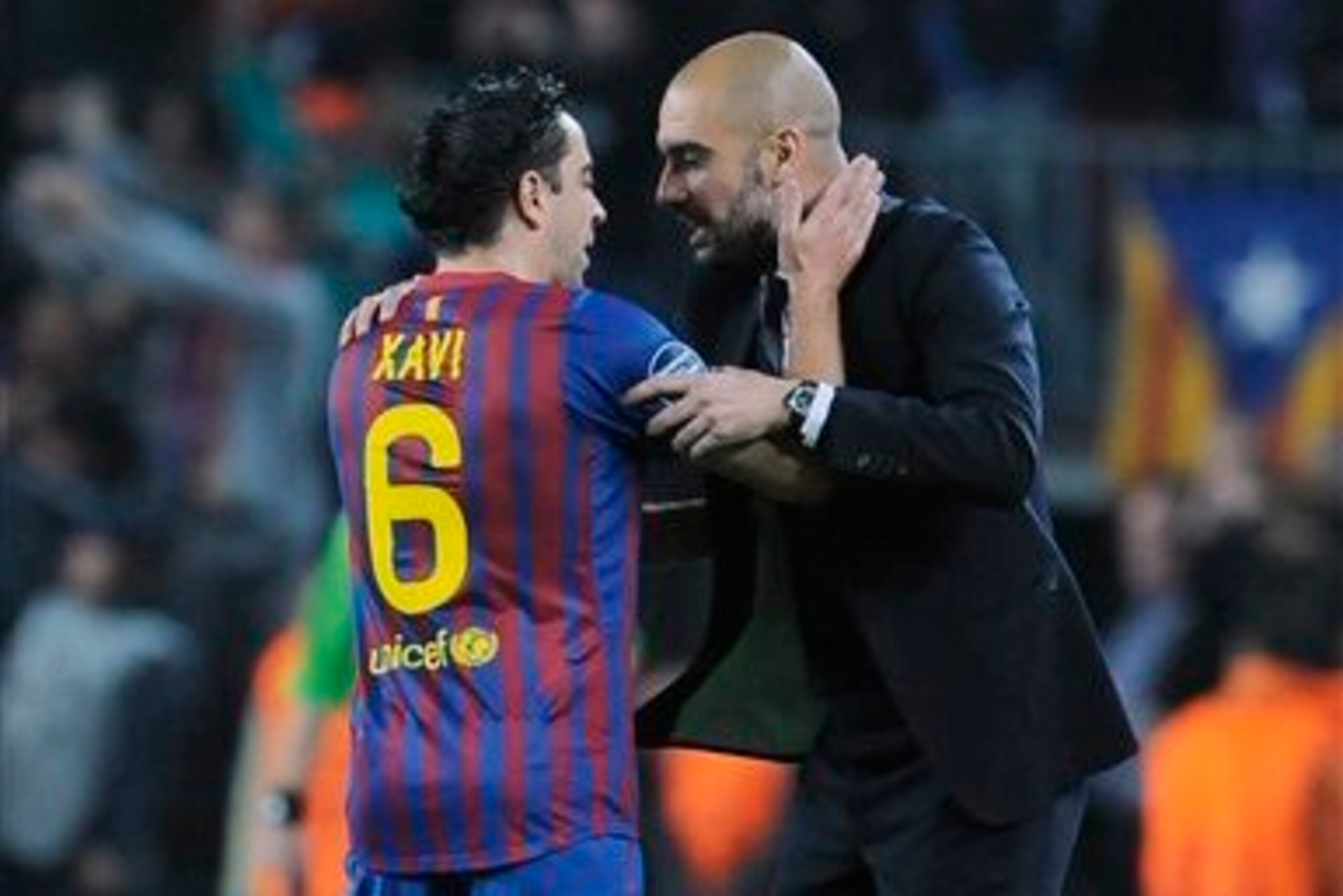 Guardiola left Barcelona before it was the end for his protege, Xavi.