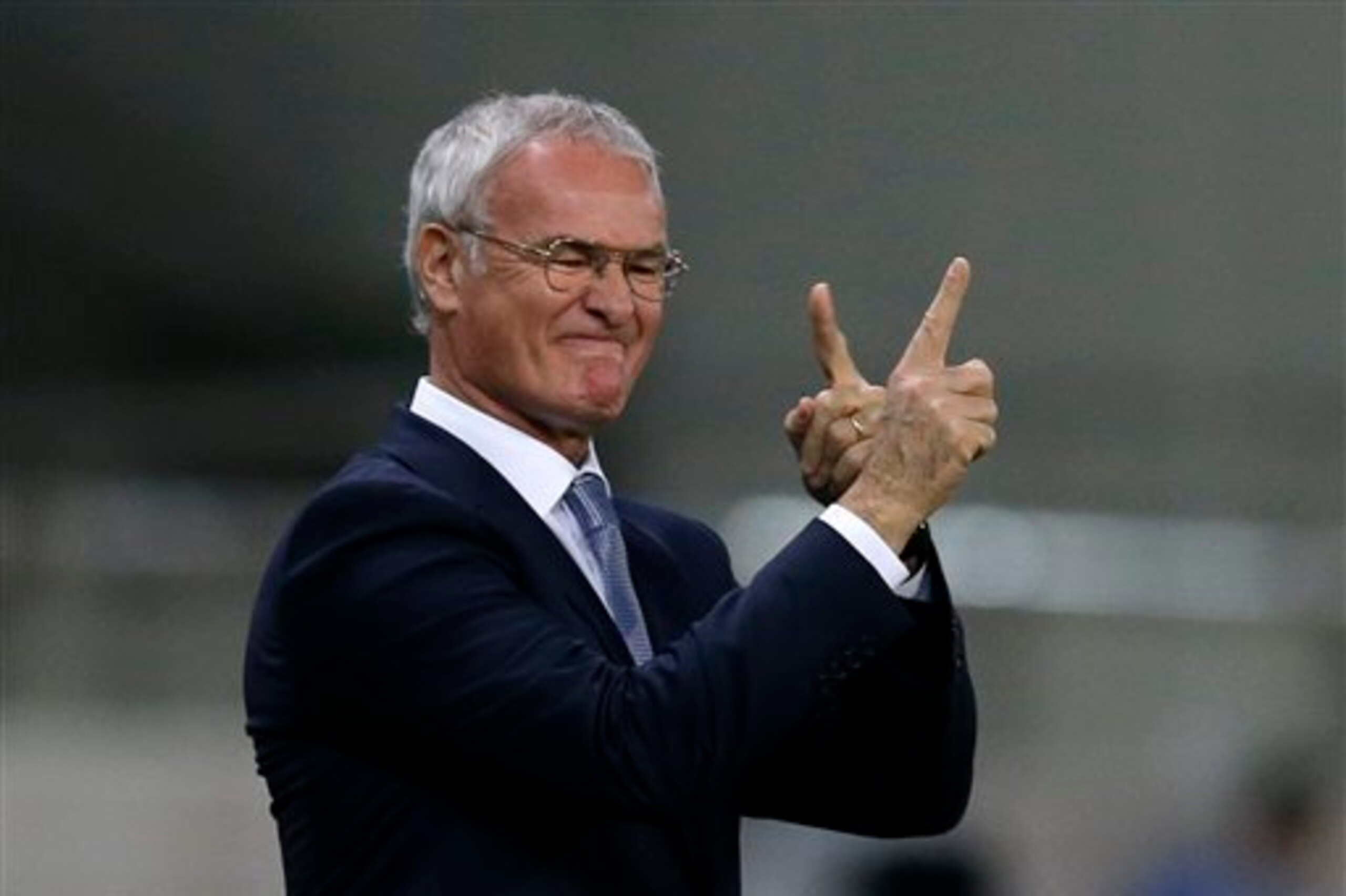 Claudo Ranieri's Leicester will be top at Christmas.