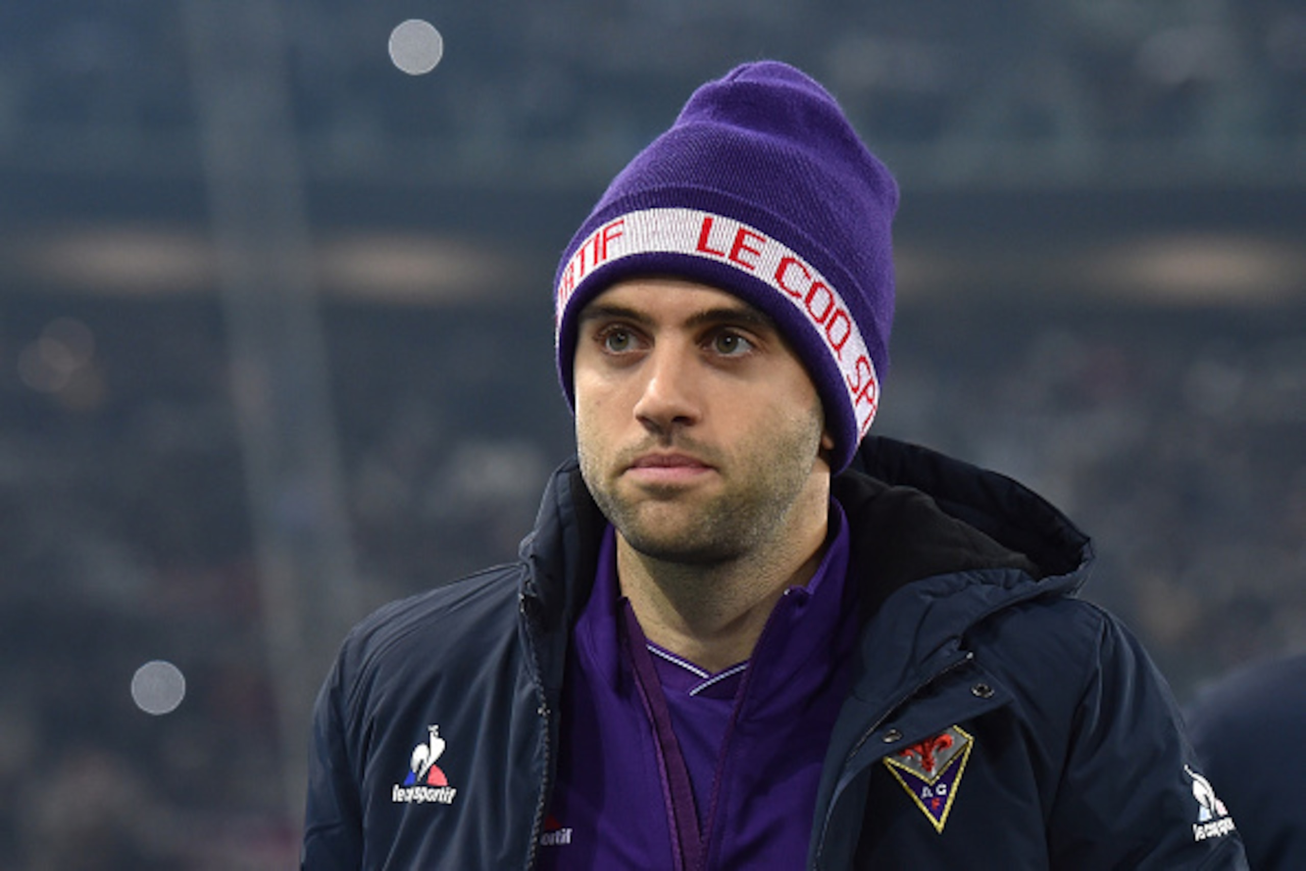 TURIN, ITALY - DECEMBER 13:  Giuseppe Rossi of ACF Fiorentina looks on during the Serie A match betweeen Juventus FC and ACF Fiorentina at Juventus Arena on December 13, 2015 in Turin, Italy.  (Photo by Valerio Pennicino/Getty Images)