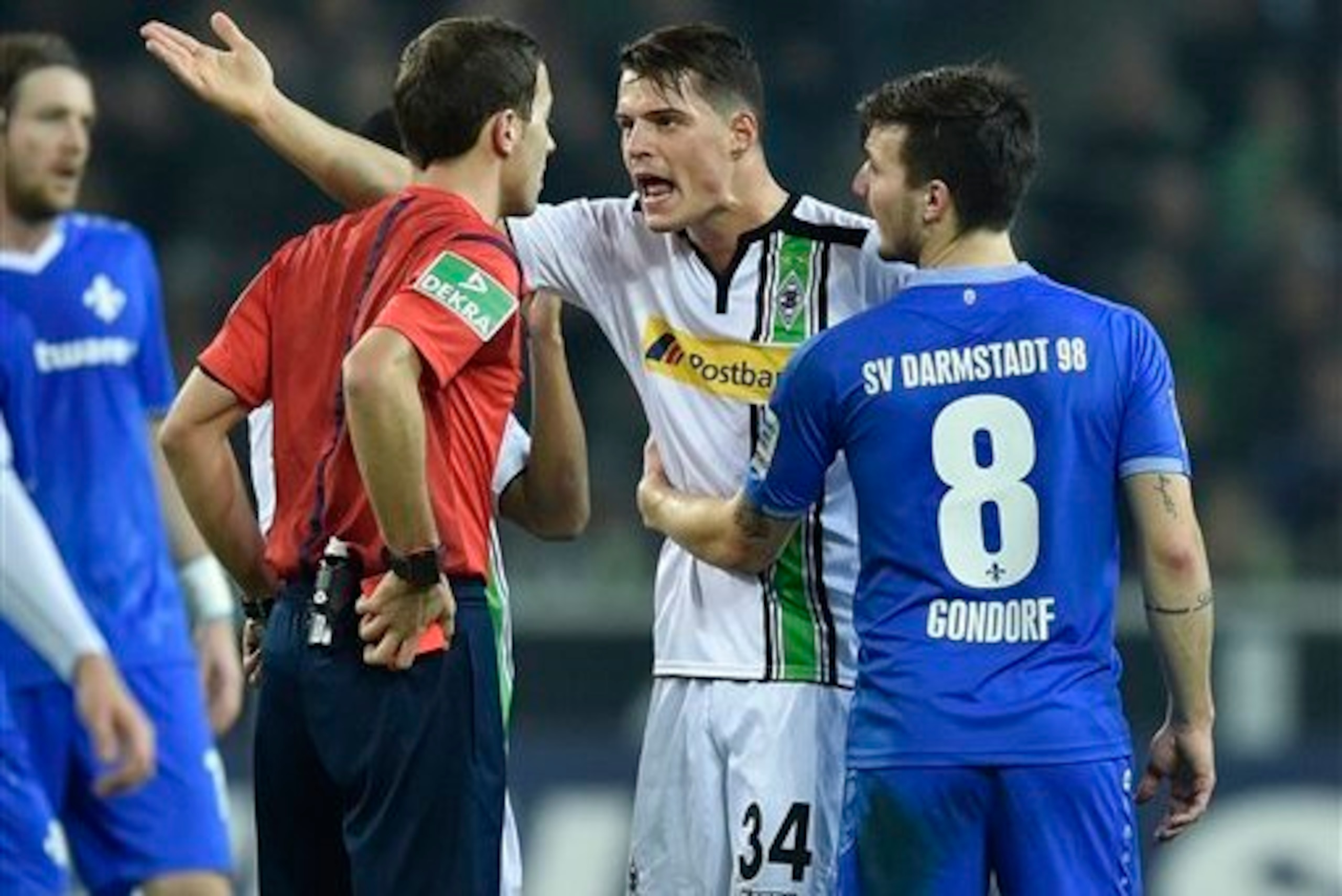Xhaka needs to learn to keep a cool head.