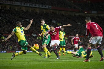 Martial has been a bright spot in United's attack this season.