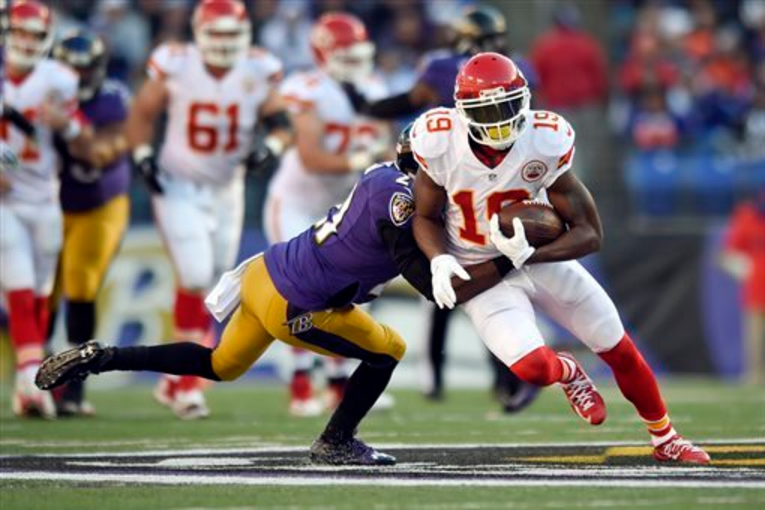 Jeremy Maclin's going to explode against the Cleveland secondary.