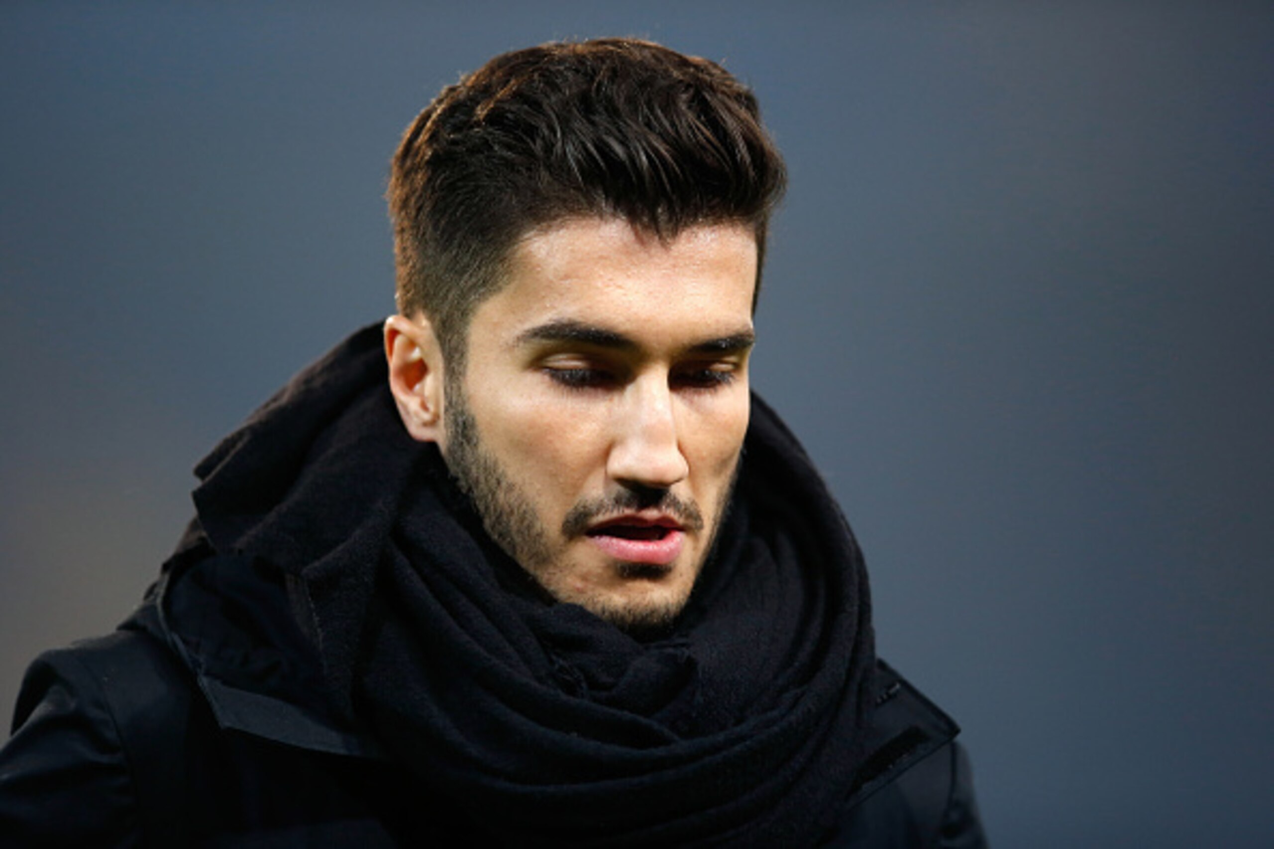 DORTMUND, GERMANY - MARCH 18: Nuri Sahin of Dortmund attends the UEFA Champions League Round of 16 second leg match between Borussia Dortmund and Juventus at Signal Iduna Park on March 18, 2015 in Dortmund, Germany.  (Photo by Boris Streubel/Getty Images)