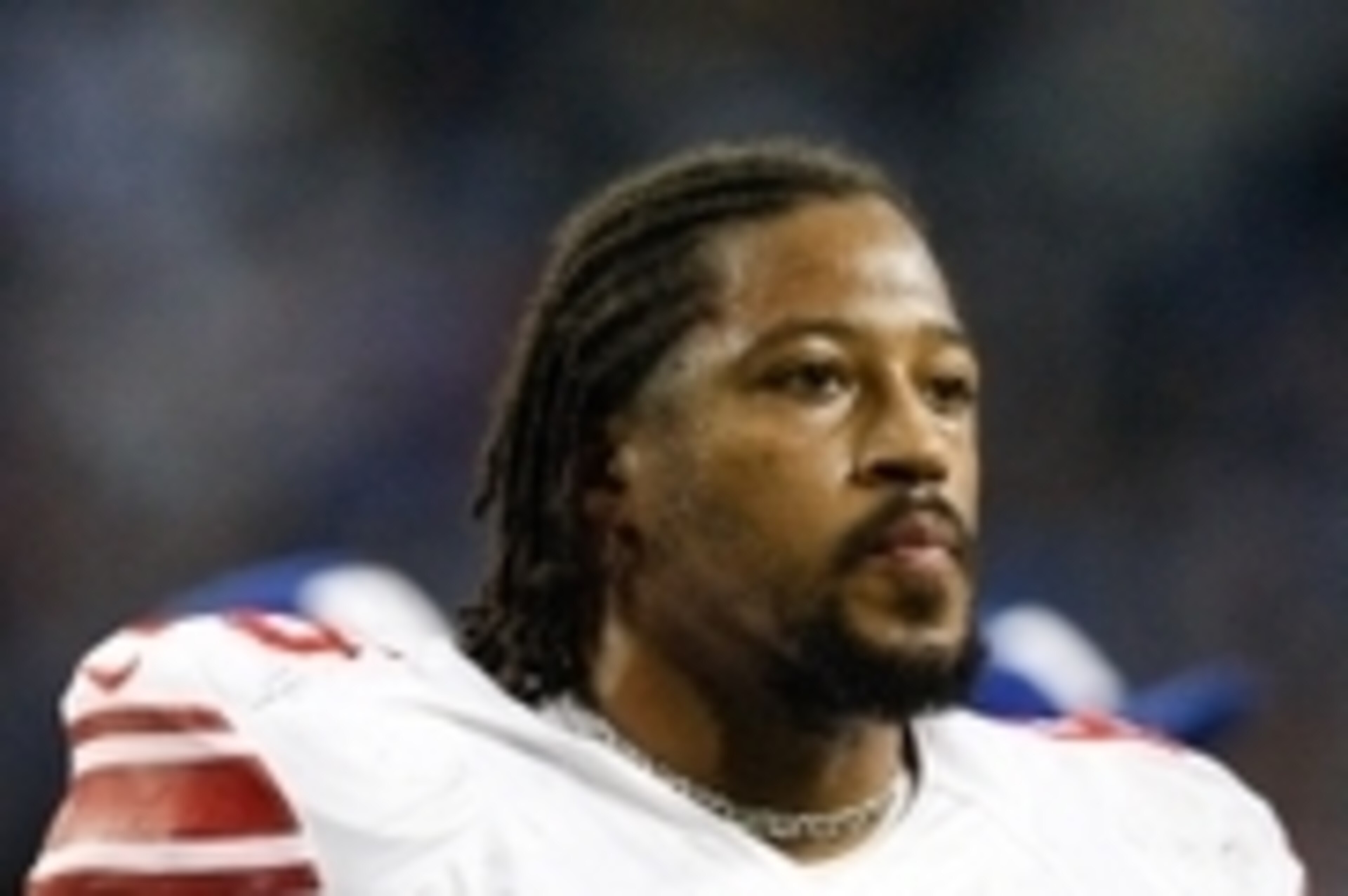 Dec 22, 2013; Detroit, MI, USA; New York Giants tackle Will Beatty (65) walks off the field during halftime against the Detroit Lions at Ford Field. Giants beat the Lions 23-20. Mandatory Credit: Raj Mehta-USA TODAY Sports Dec 22, 2013; Detroit, MI, USA; New York Giants tackle Will Beatty (65) walks off the field during halftime against the Detroit Lions at Ford Field. Giants beat the Lions 23-20. Mandatory Credit: Raj Mehta-USA TODAY Sports