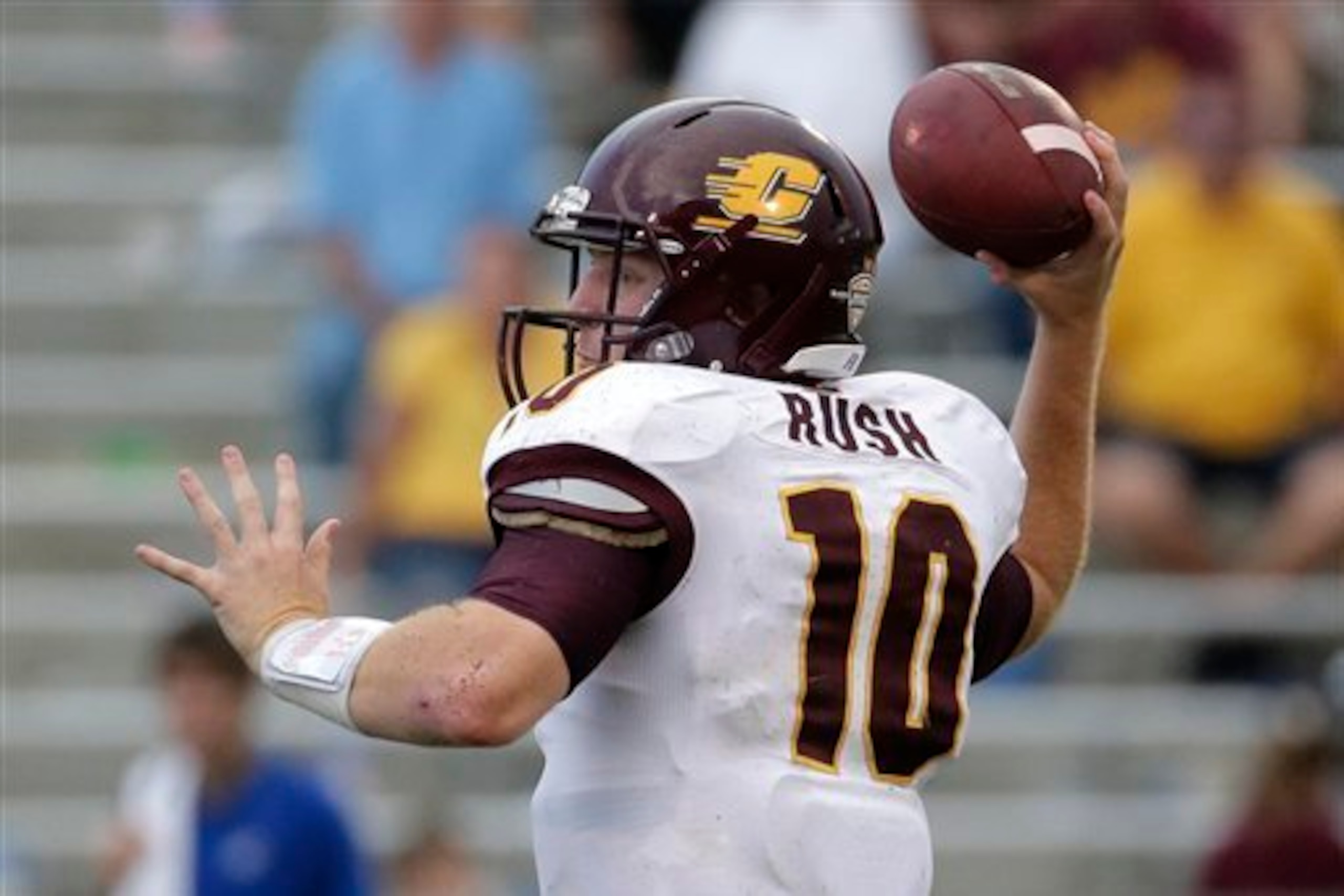Rush has a chance to expel past bowl demons Monday.
