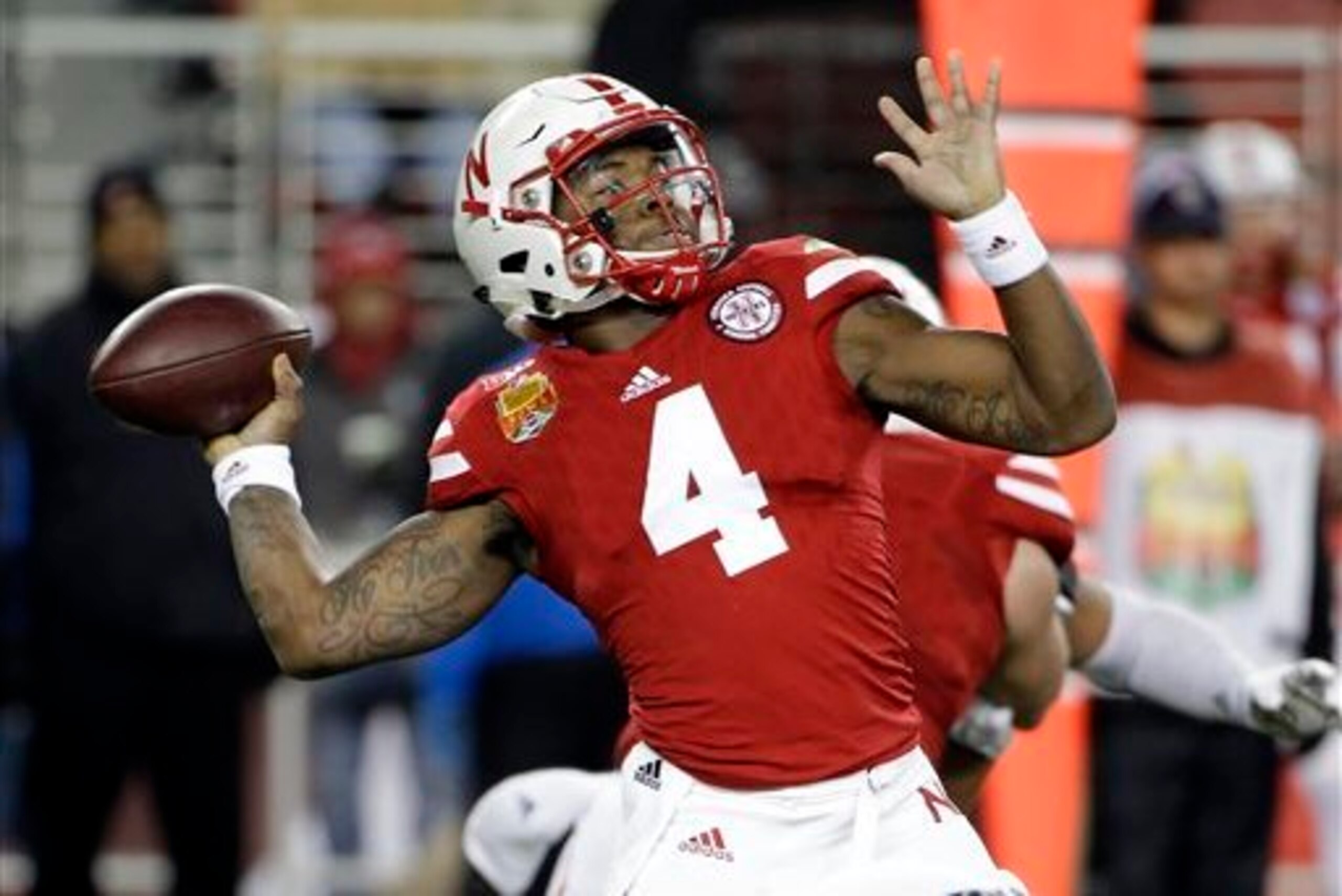 Nebraska quarterback Tommy Armstrong