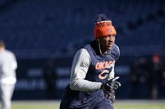 Jeffery has struggled to stay on the field this season because of a hamstring injury.