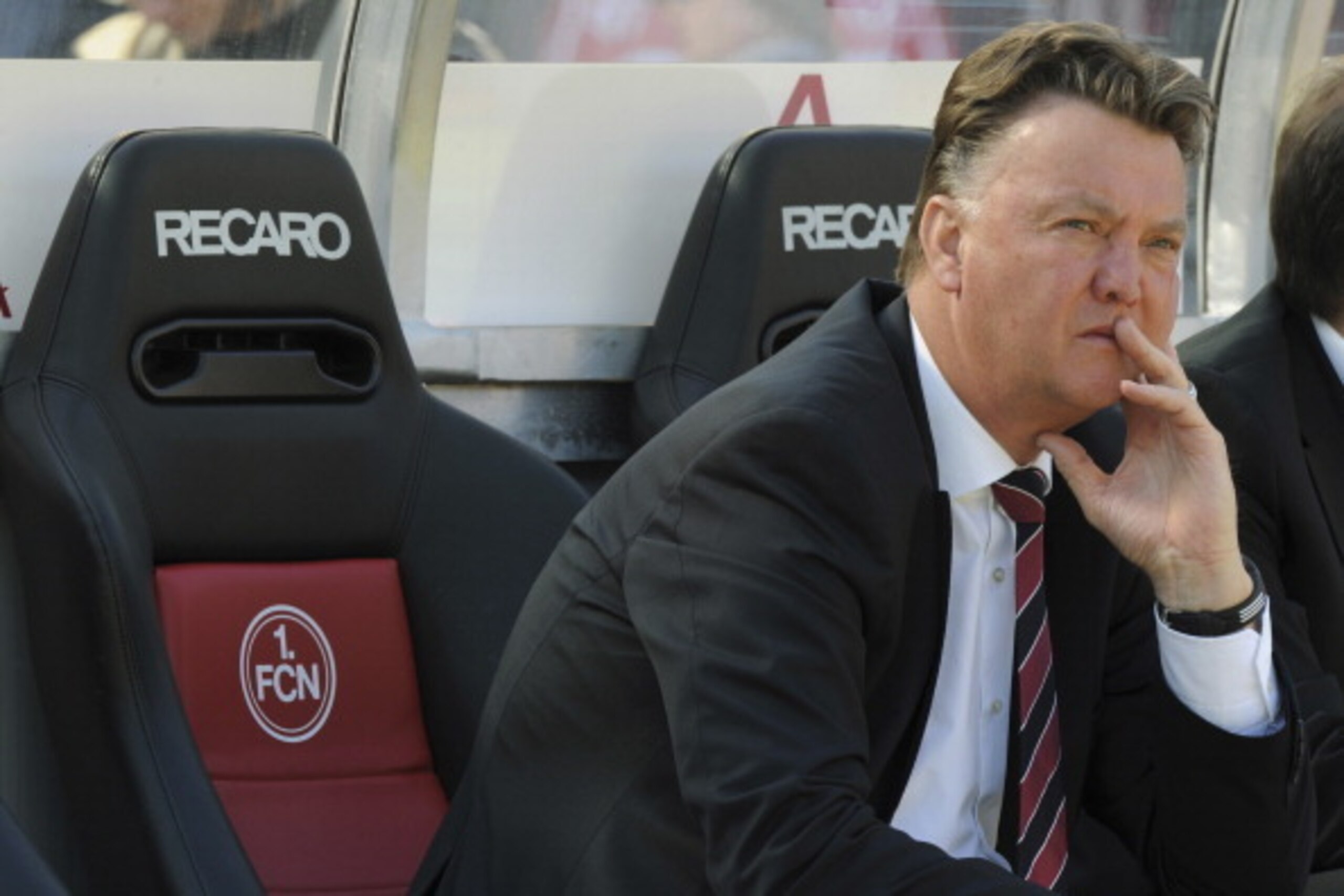 Bayern Munich's former Dutch head coach Louis van Gaal waits for the start of the German first division Bundesliga football match 1. FC Nuernberg vs Bayern Munich in Nuremberg, southern Germany, on April 9, 2011. German champions Bayern Munich sacked coac Bayern Munich's former Dutch head coach Louis van Gaal waits for the start of the German first division Bundesliga football match 1. FC Nuernberg vs Bayern Munich in Nuremberg, southern Germany, on April 9, 2011. German champions Bayern Munich sacked coac