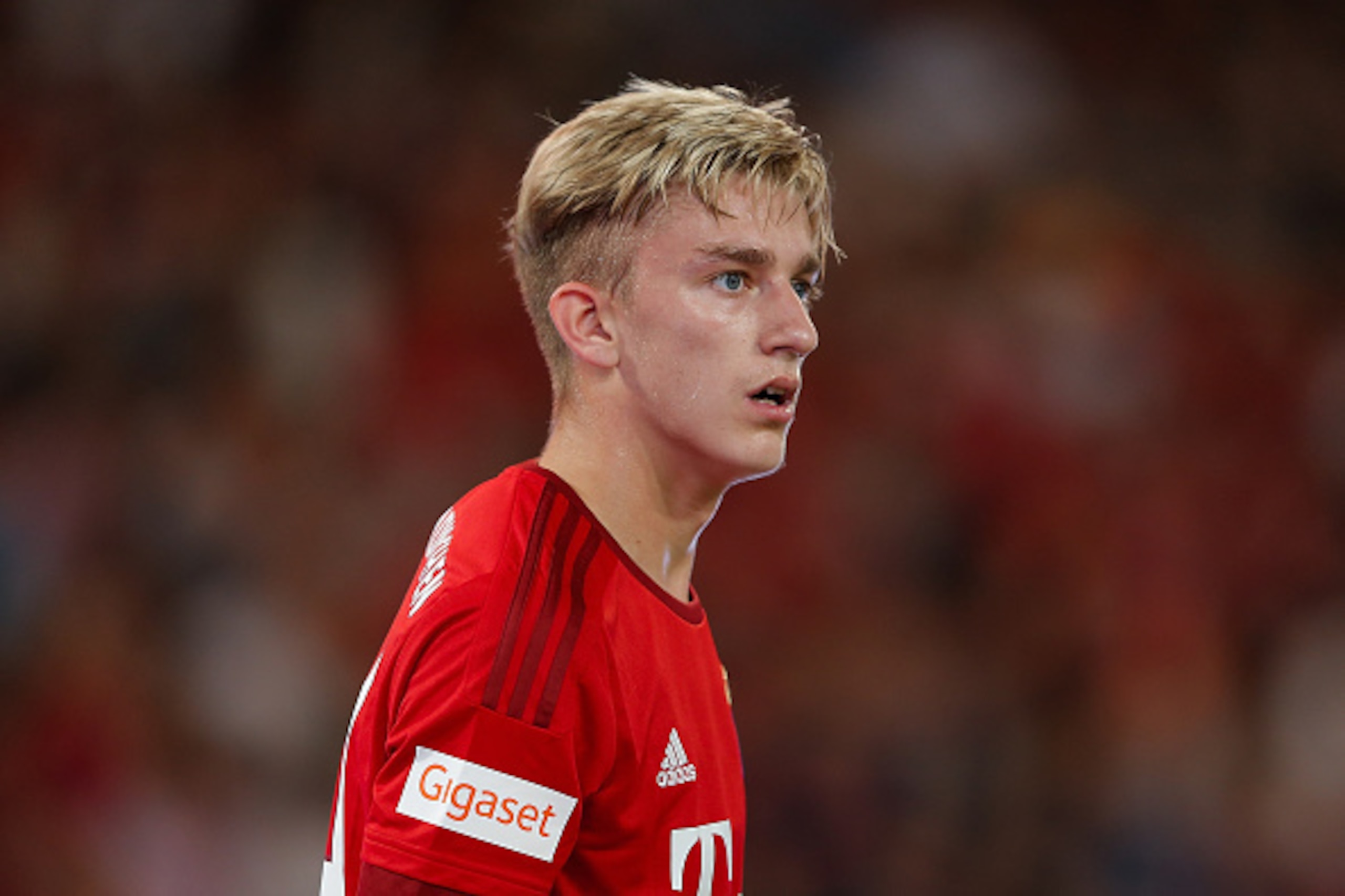 BEIJING, CHINA - JULY 18:  Sinan Kurt of FC Bayern Muenchen looks on during the international friendly match between FC Bayern Muenchen and Valencia FC during the Audi Football Summit Beijing 2015 at National Stadium on July 18, 2015 in Beijing, China.  (
