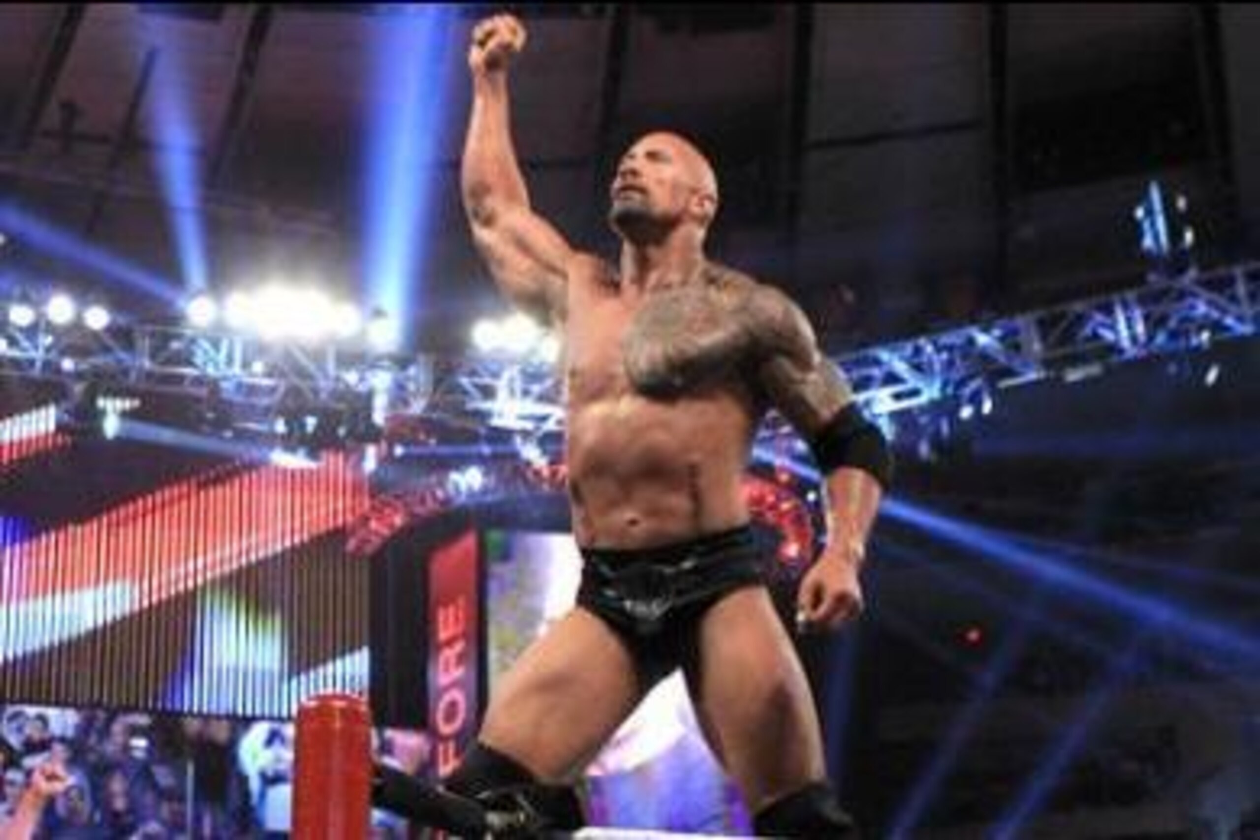 The Rock at Survivor Series 2011