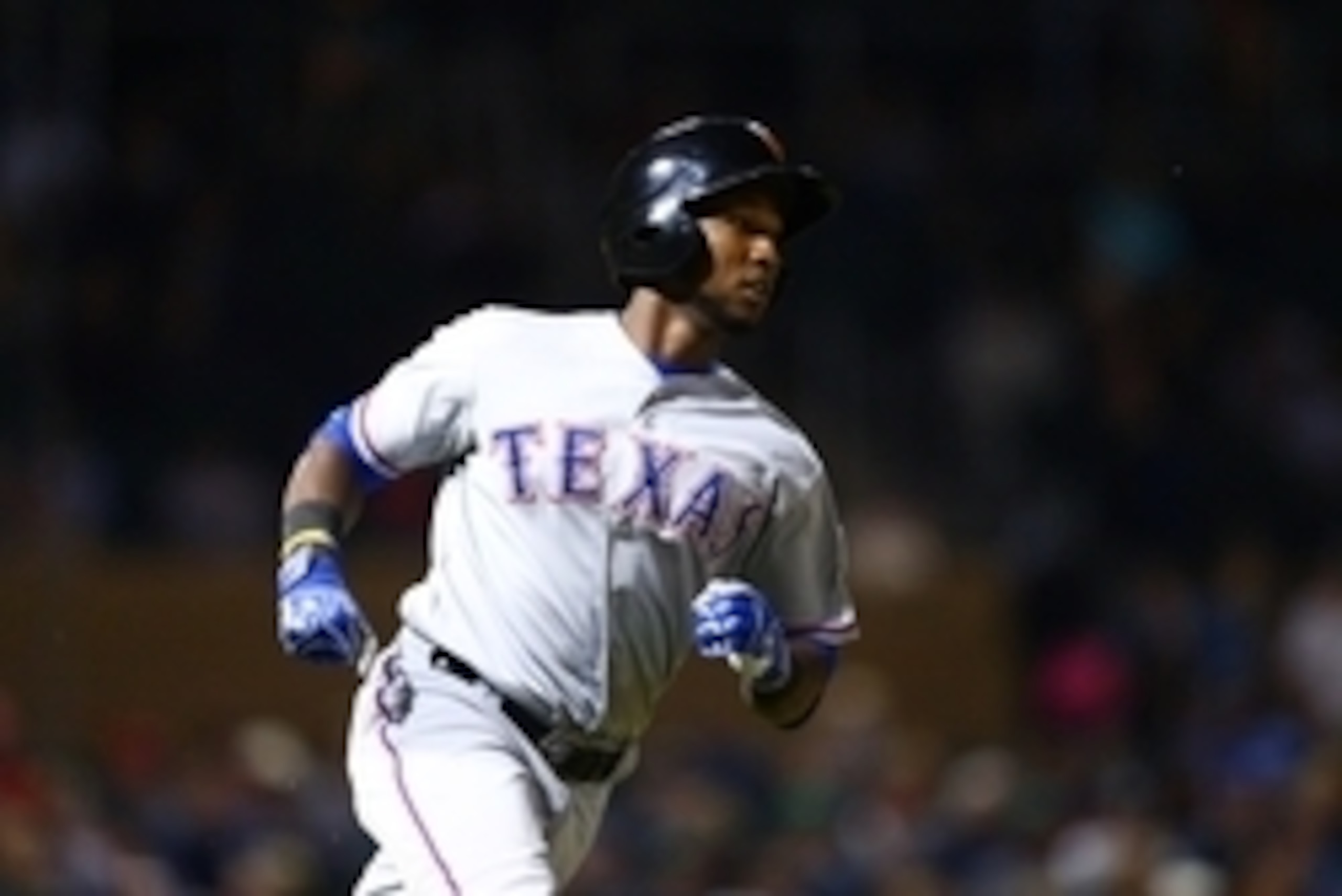 Nov 7, 2015; Phoenix, AZ, USA; Texas Rangers infielder Jurickson Profar during the Arizona Fall League Fall Stars game at Salt River Fields. Mandatory Credit: Mark J. Rebilas-USA TODAY Sports