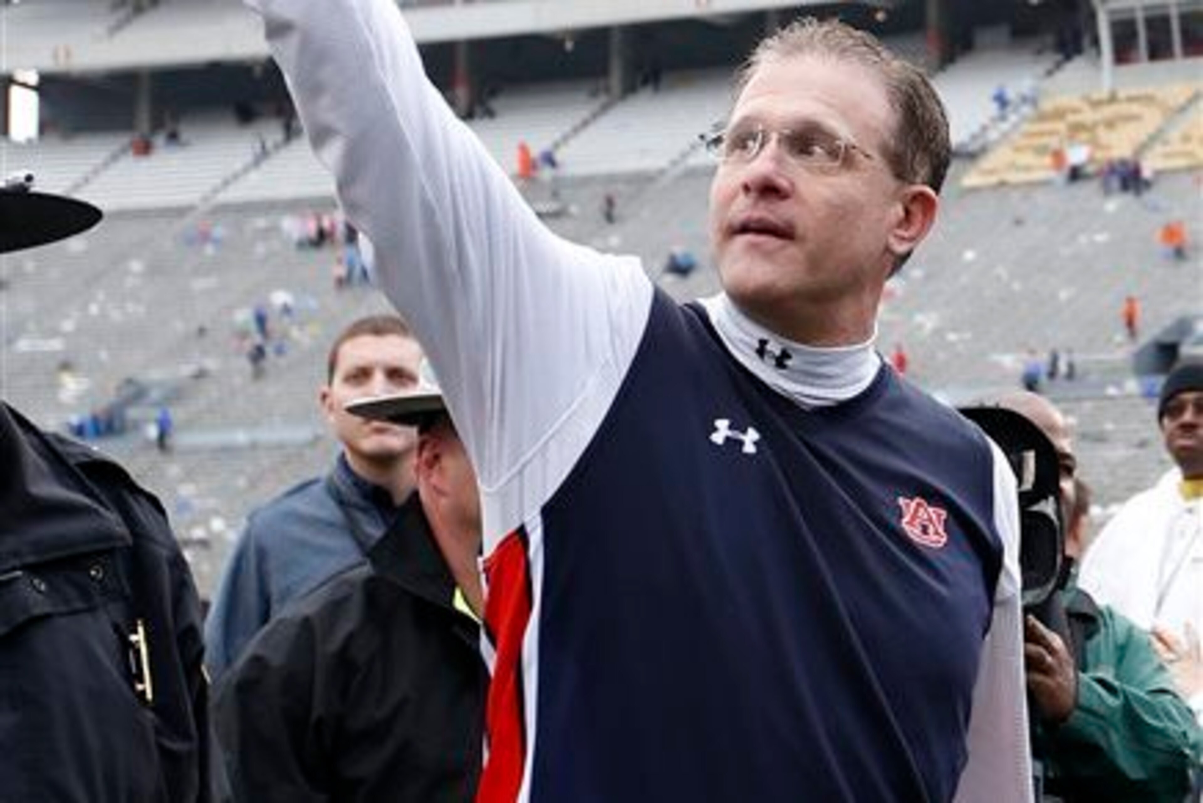 Auburn head coach Gus Malzahn Auburn head coach Gus Malzahn