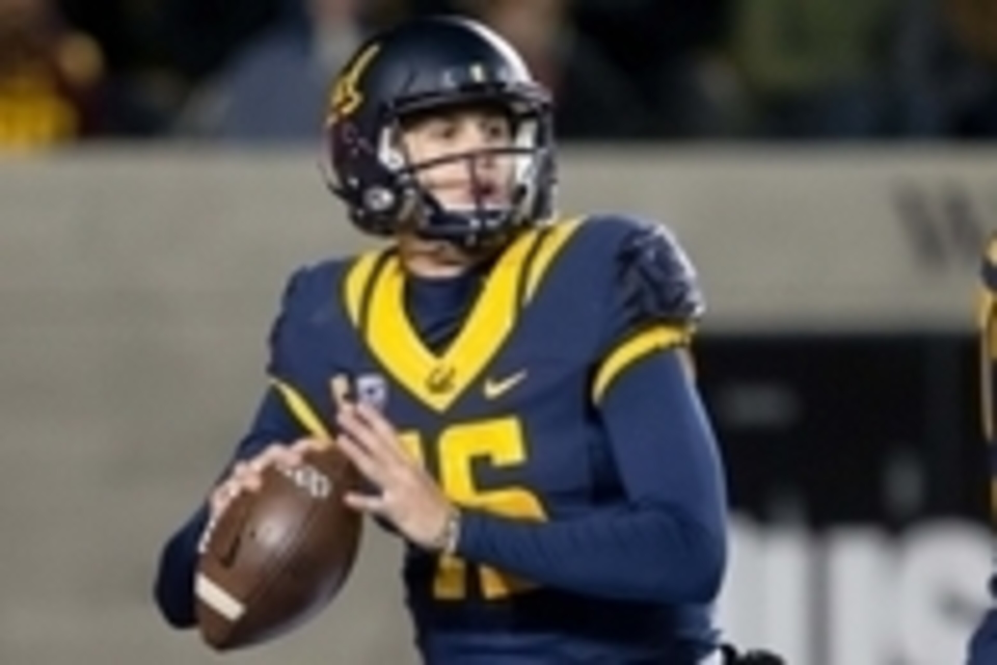 Nov 28, 2015; Berkeley, CA, USA; California Golden Bears quarterback Jared Goff (16) prepares to throw the ball against the Arizona State Sun Devils during the third quarter at Memorial Stadium. The California Golden Bears defeated the Arizona State Sun D Nov 28, 2015; Berkeley, CA, USA; California Golden Bears quarterback Jared Goff (16) prepares to throw the ball against the Arizona State Sun Devils during the third quarter at Memorial Stadium. The California Golden Bears defeated the Arizona State Sun D