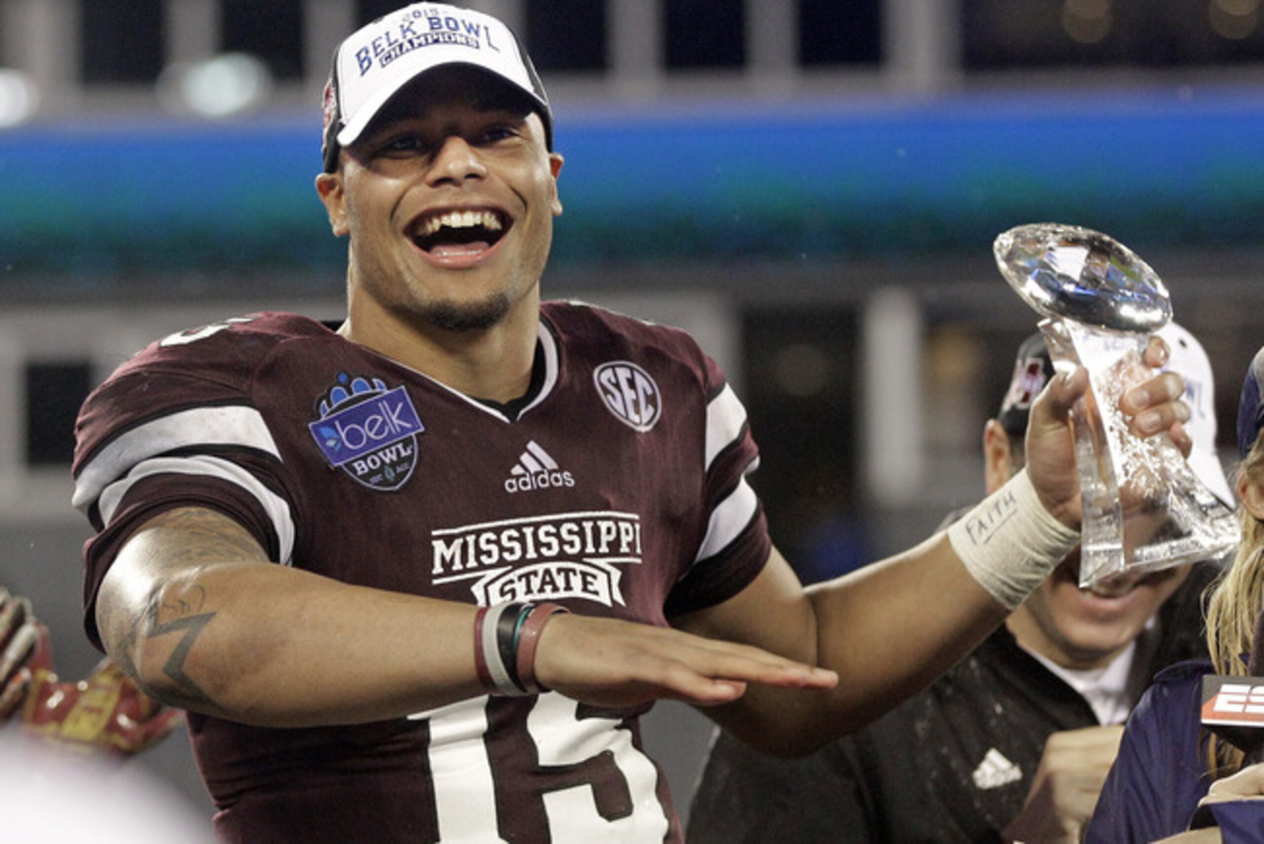 Dak Prescott was named Belk Bowl MVP after the game.