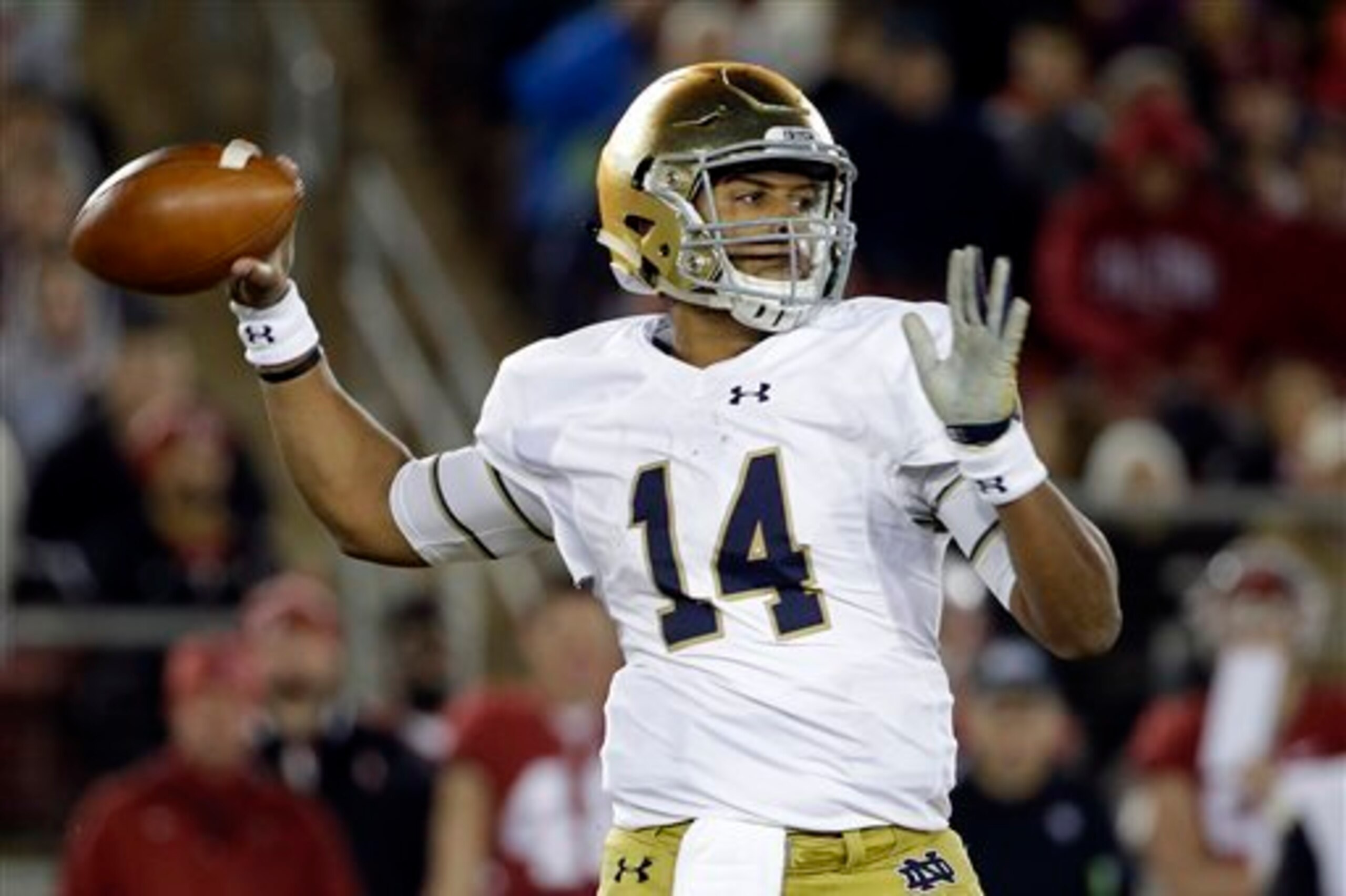 Can DeShone Kizer take care of the football?