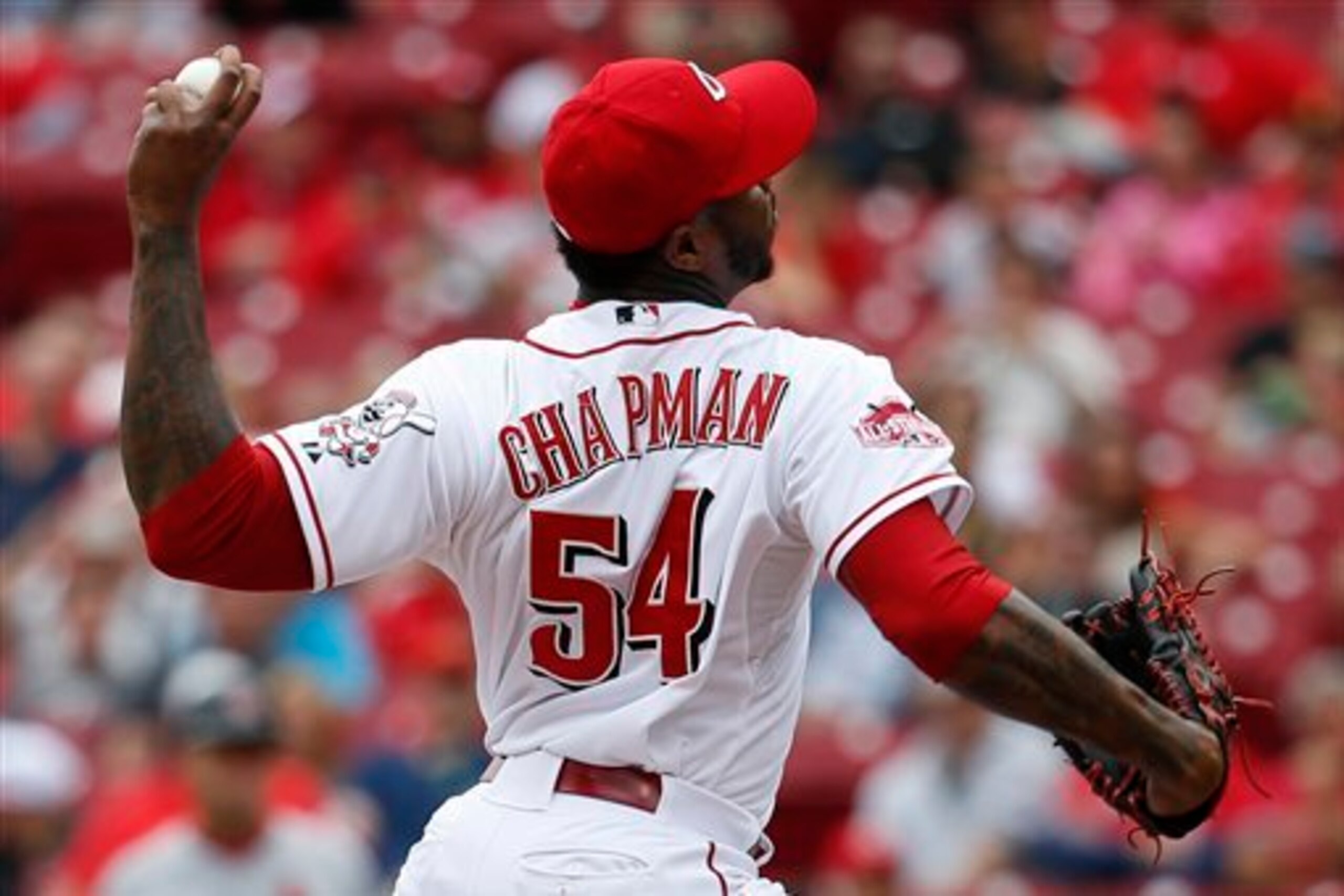 Off-field issues aside, Aroldis Chapman joins Andrew Miller and Dellin Betances to give the Yankees a dominant late-inning trio.