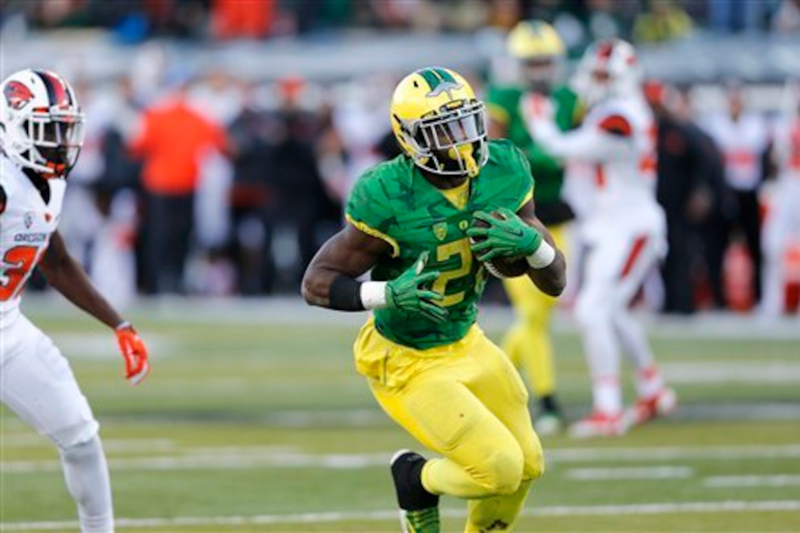 Freeman and Oregon won't have problems crusising with TCU down key players.