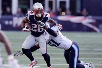 James White figures to take the main load Sunday.