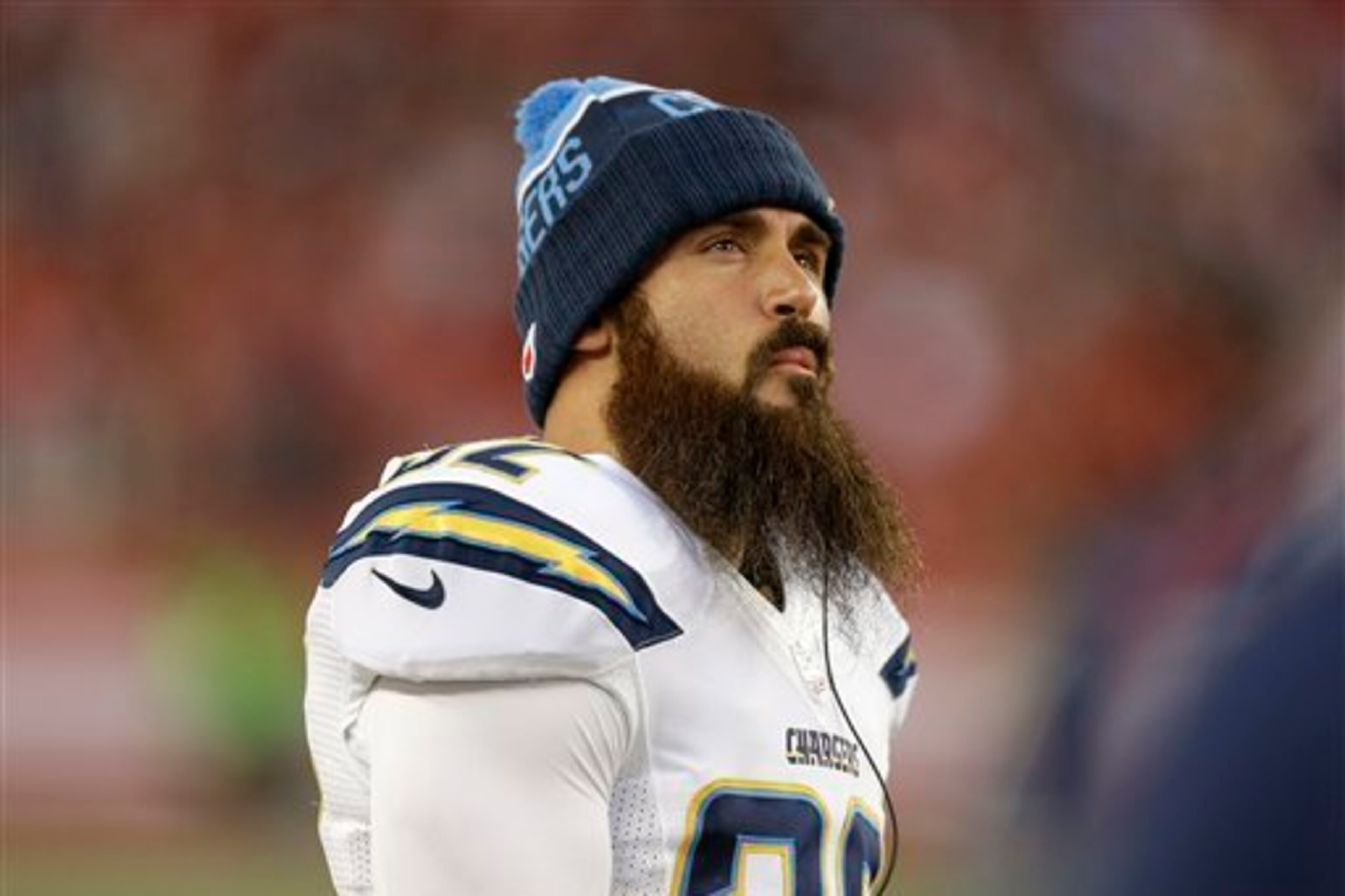 Don't expect to see Eric Weddle in San Diego's colors again.
