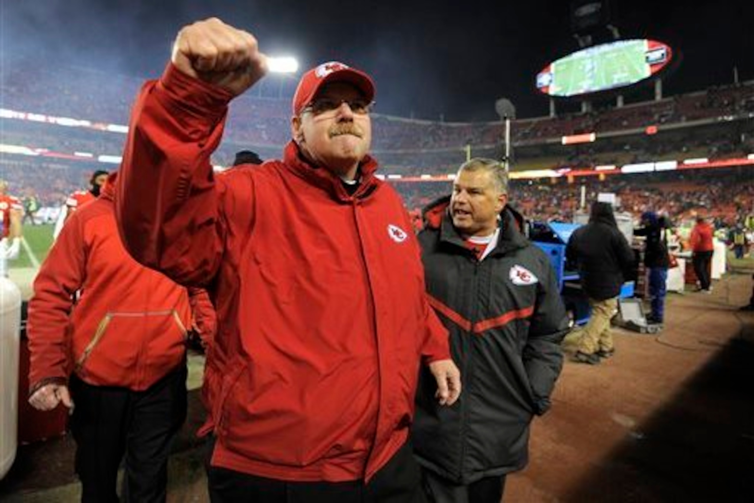 Kansas City finished the regular season on a 10-game win streak.