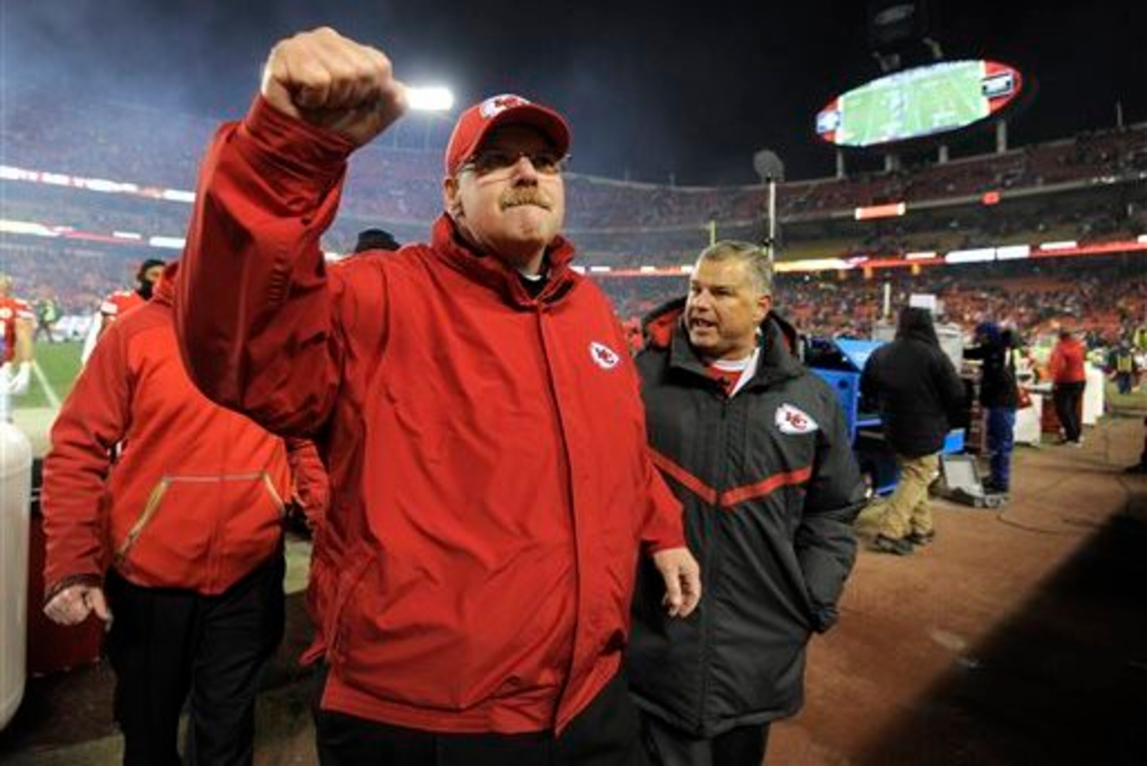 Kansas City finished the regular season on a 10-game win streak.