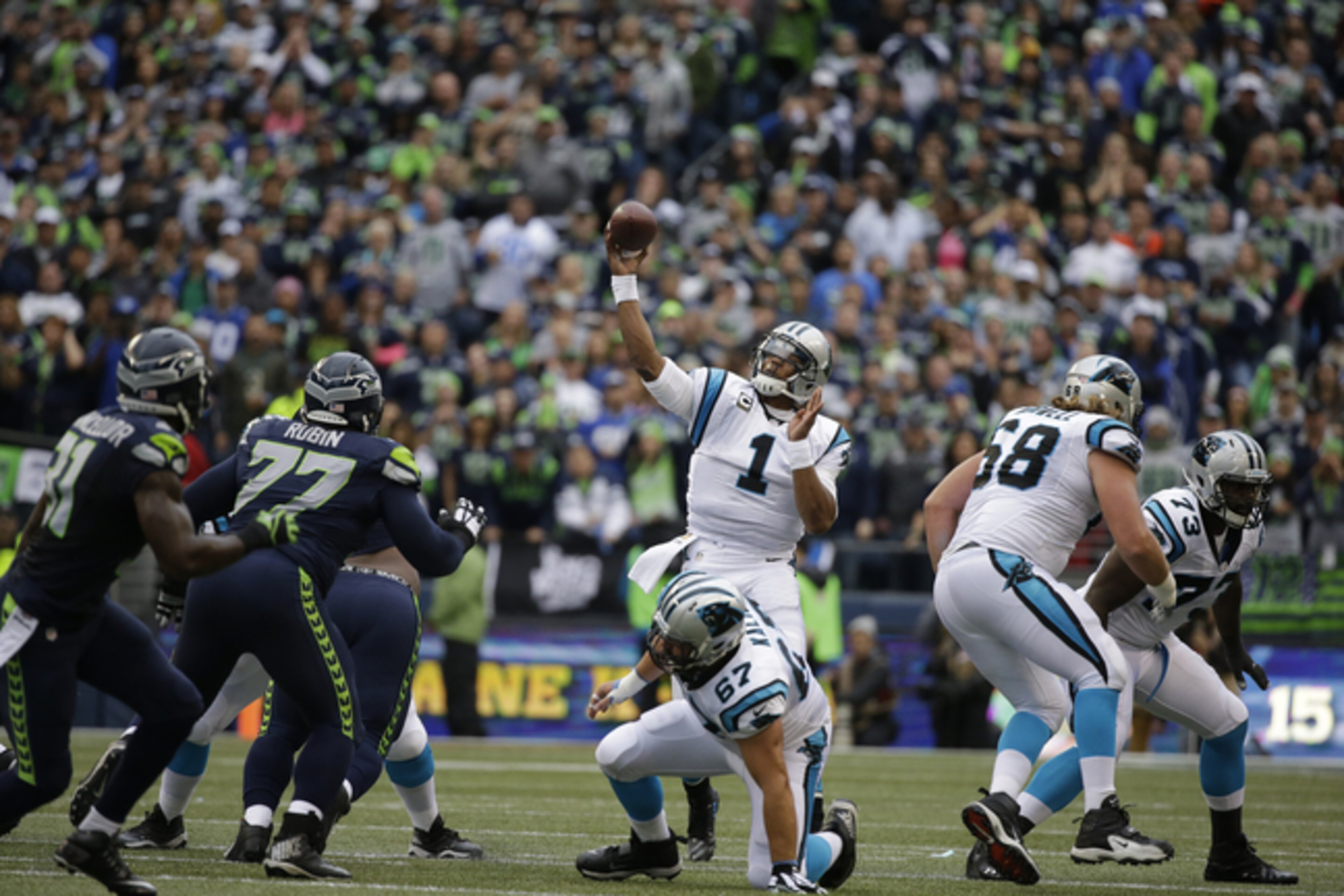 It seems quite possible that Carolina-Seattle will decide the NFC champion.