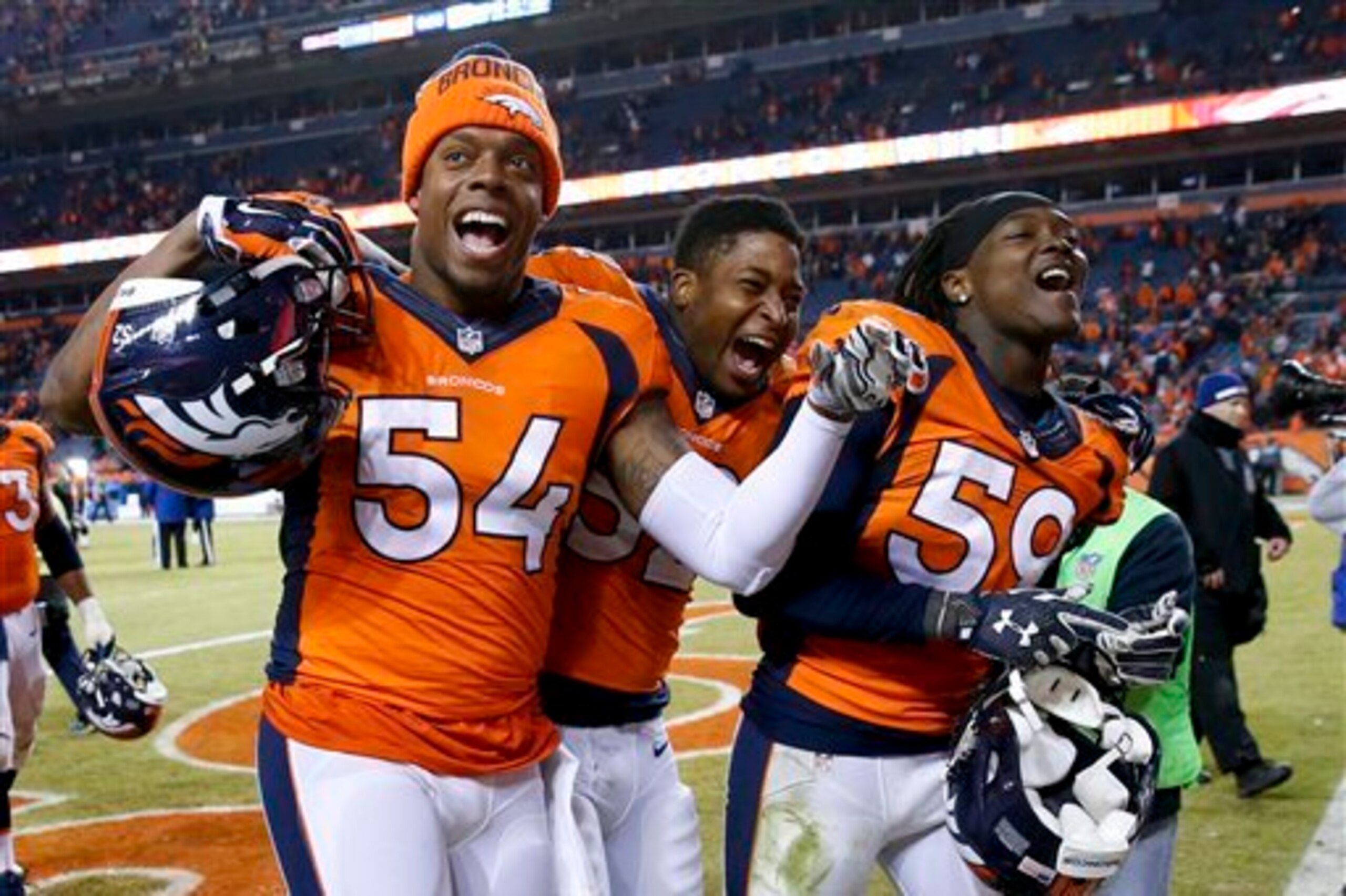 Despite earning a first-round bye, the Broncos will have to survive some of the AFC's best in the playoffs.