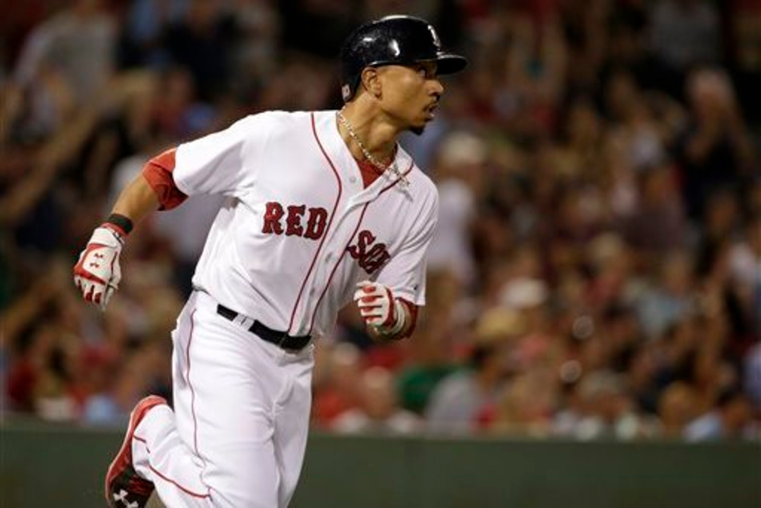 Betts turned into one of baseball's best center fielders in 2015.