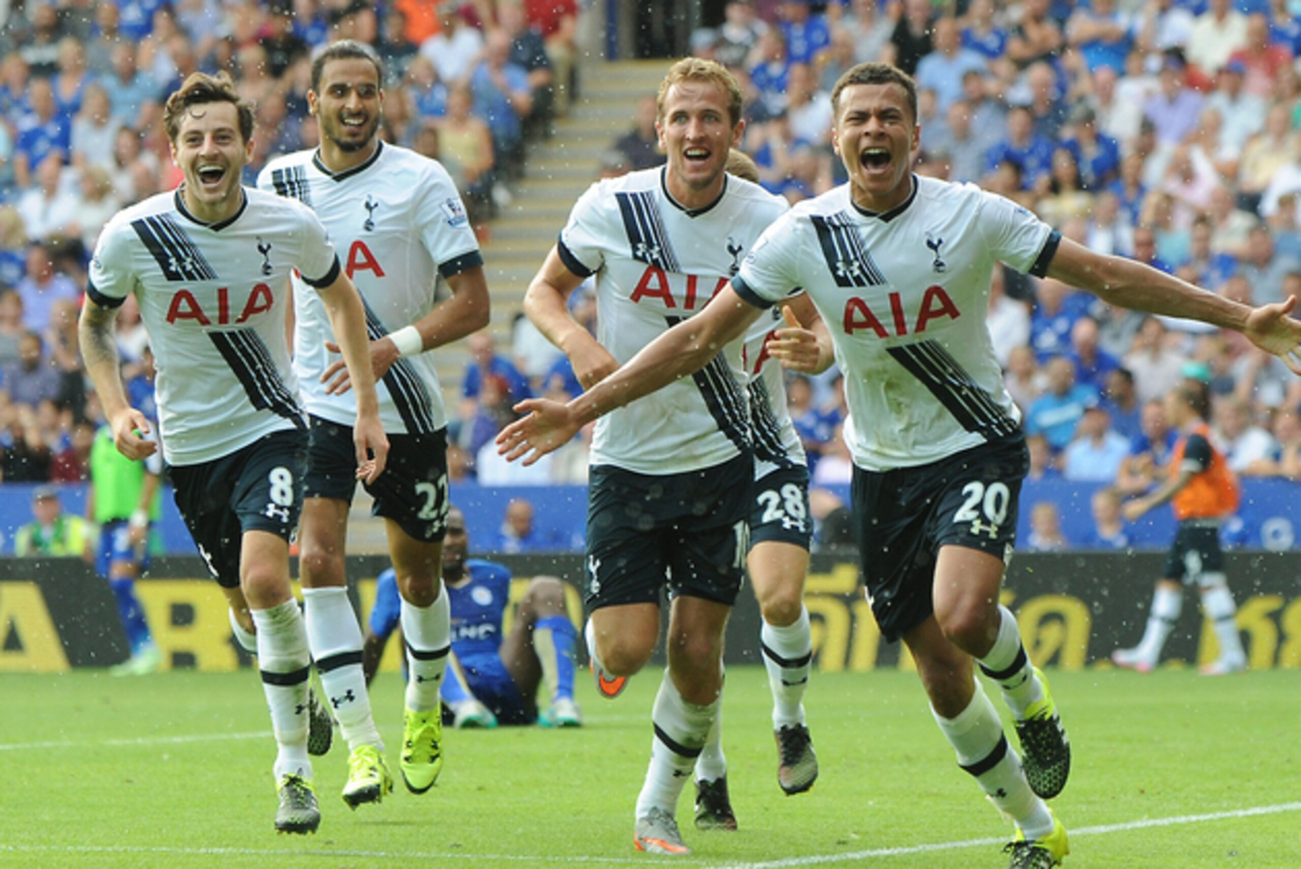 Celebrations for Dele Alli's first goal and Tottenham taking the lead at the KP Stadium would proved short-lived.