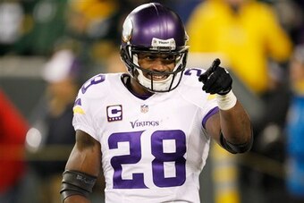 If Adrian Peterson can find any running lanes against Seattle, Teddy Bridgewater would greatly appreciate it.