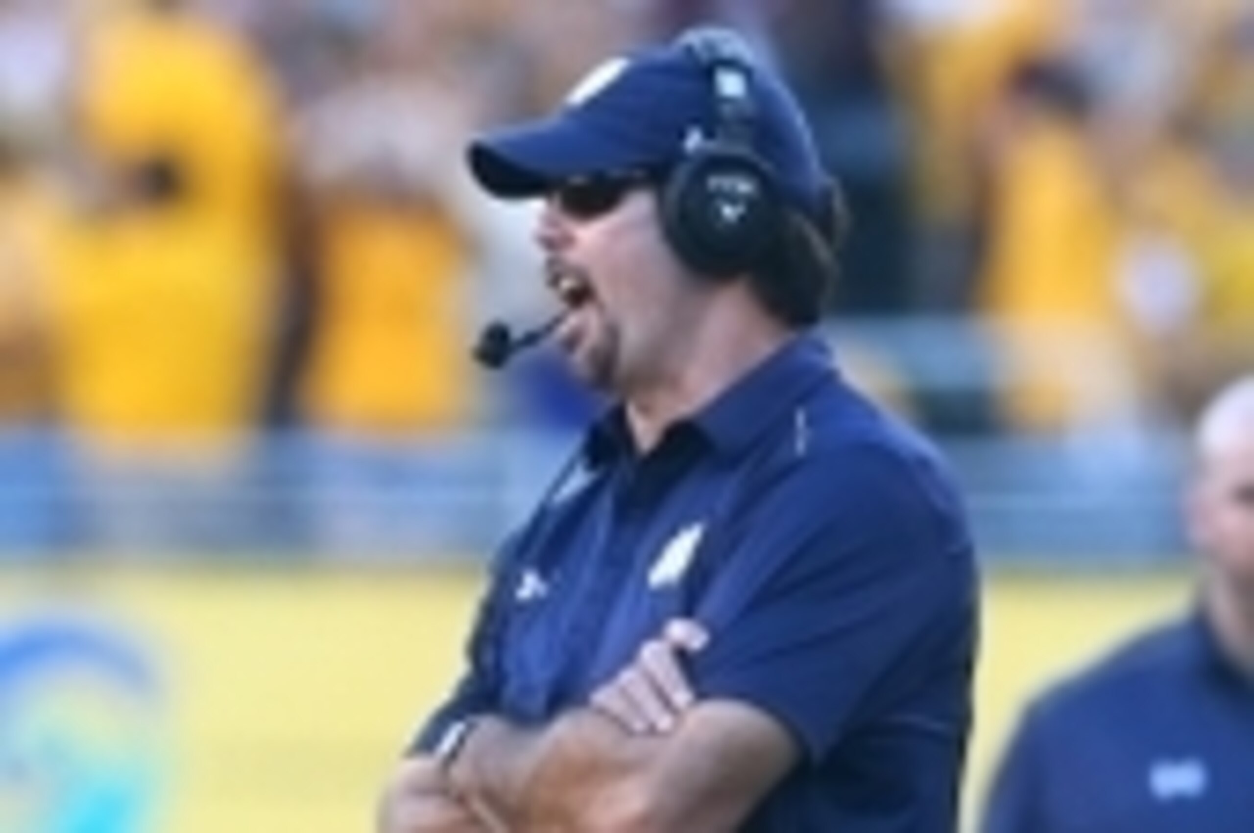 Nov 8, 2014; Tempe, AZ, USA; Notre Dame Fighting Irish defensive coordinator Brian Vangorder against the Arizona State Sun Devils at Sun Devil Stadium. Arizona State defeated Notre Dame 55-31. Mandatory Credit: Mark J. Rebilas-USA TODAY Sports