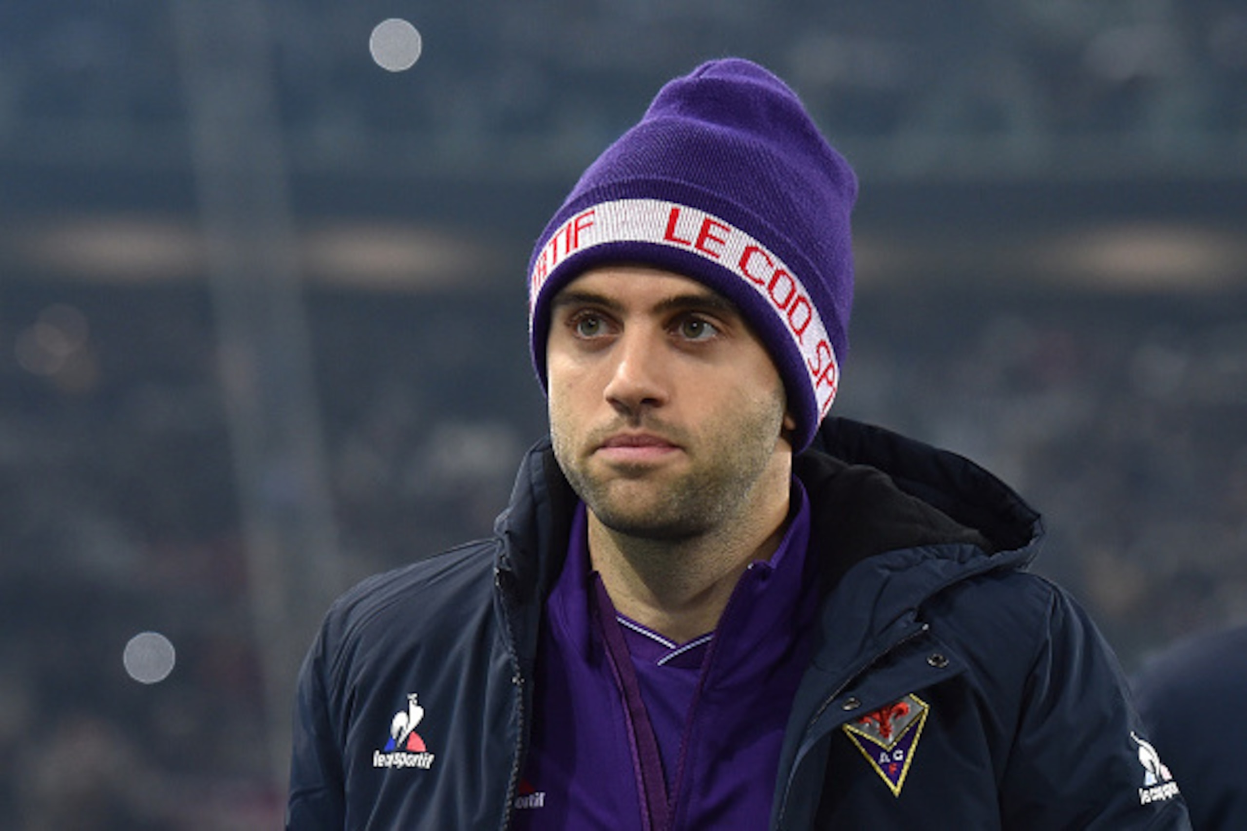 TURIN, ITALY - DECEMBER 13:  Giuseppe Rossi of ACF Fiorentina looks on during the Serie A match betweeen Juventus FC and ACF Fiorentina at Juventus Arena on December 13, 2015 in Turin, Italy.  (Photo by Valerio Pennicino/Getty Images)