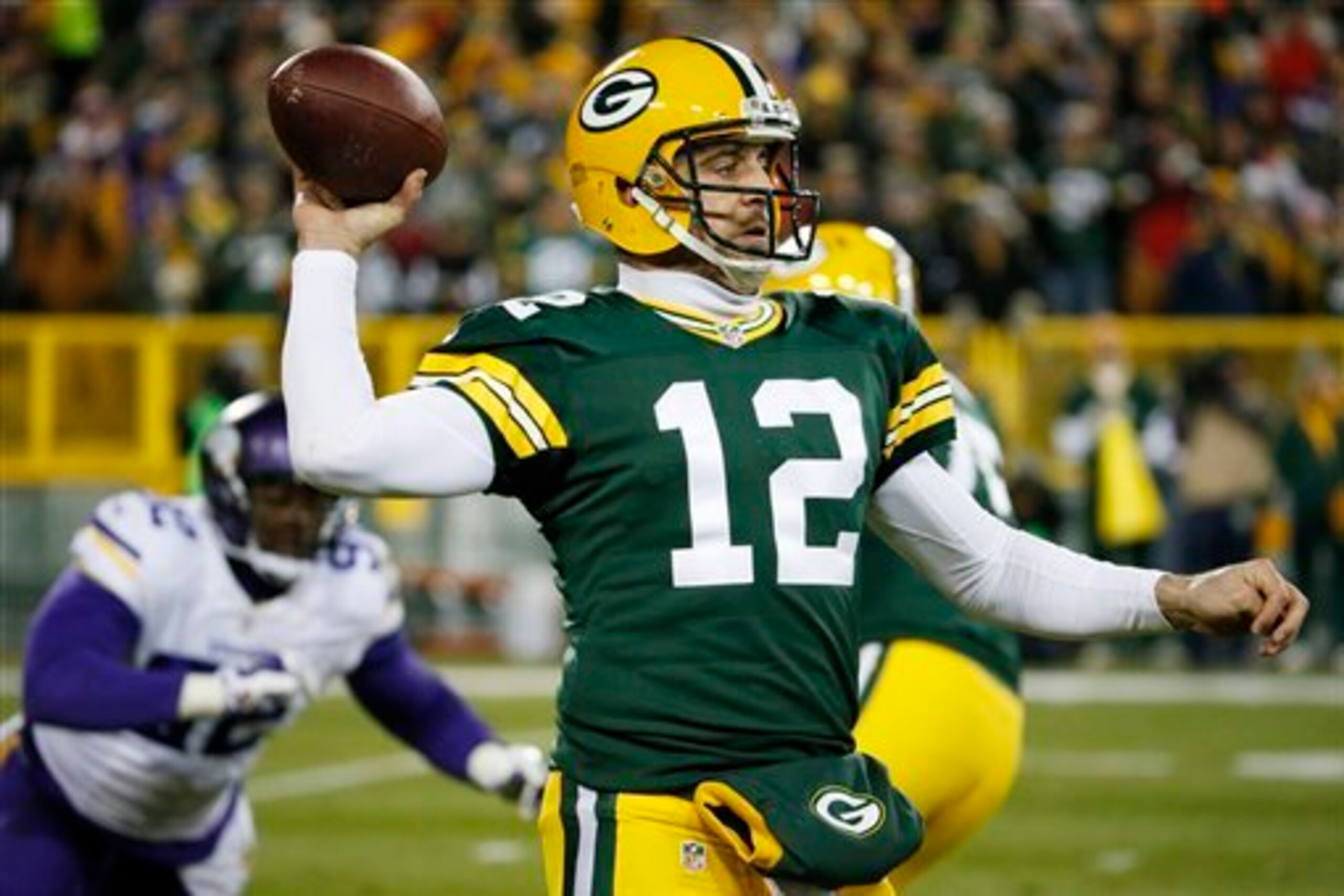 Aaron Rodgers won't have much time against the Washington defense.