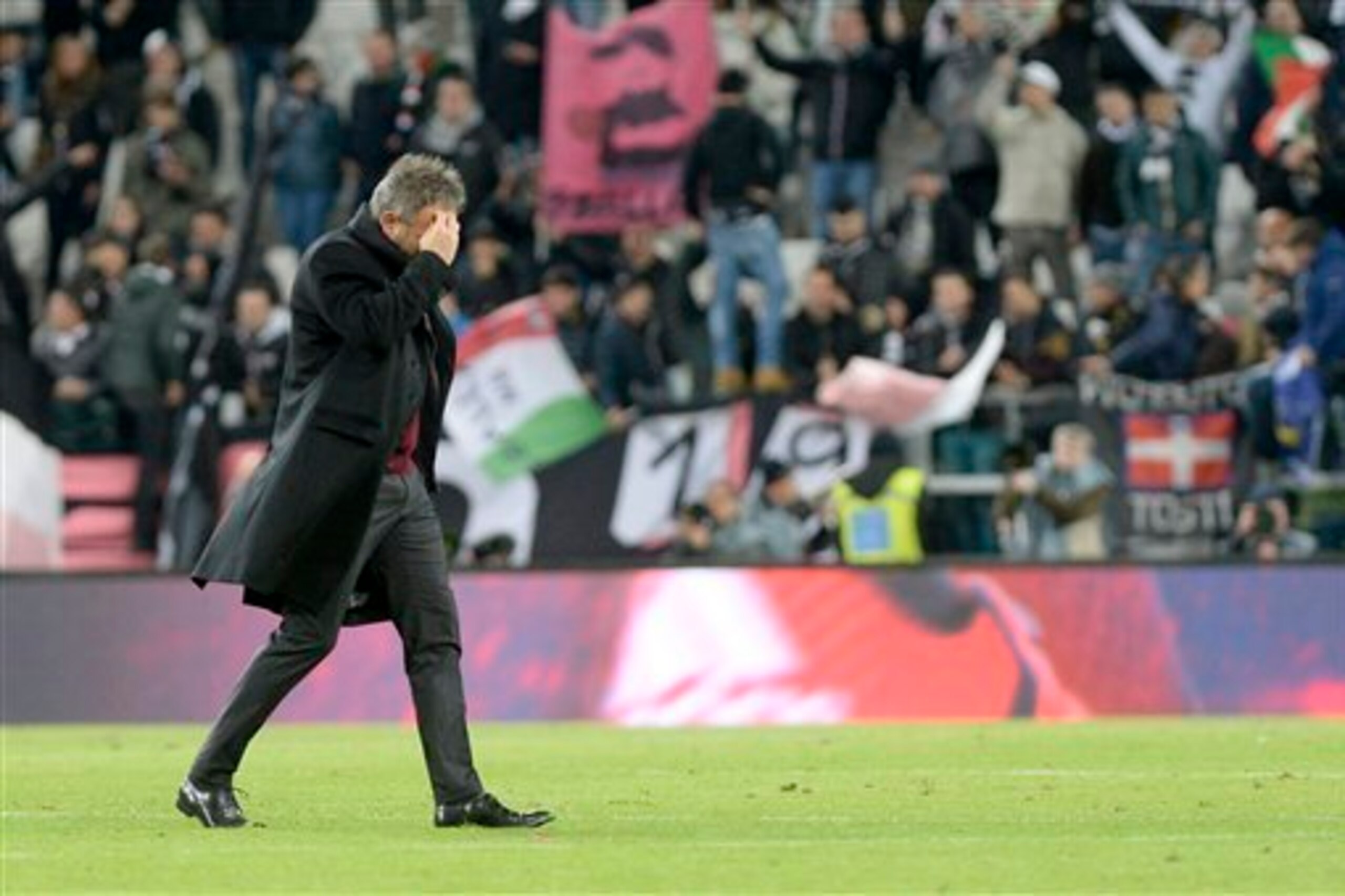 Mihajlovic has experienced huge pressure as Milan coach.