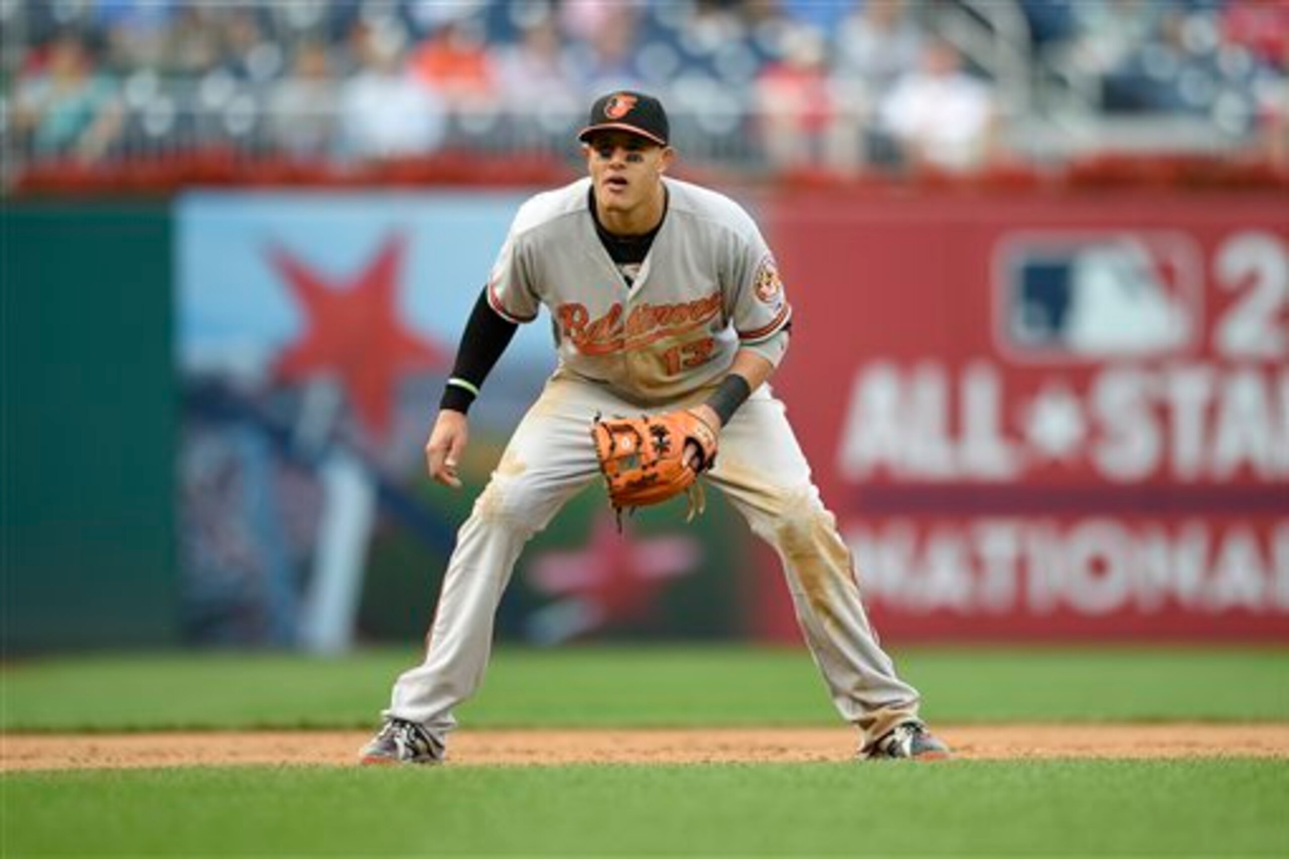 A two-time Gold Glove winner, Machado was good for 14 defensive runs saved at third base in 2015.